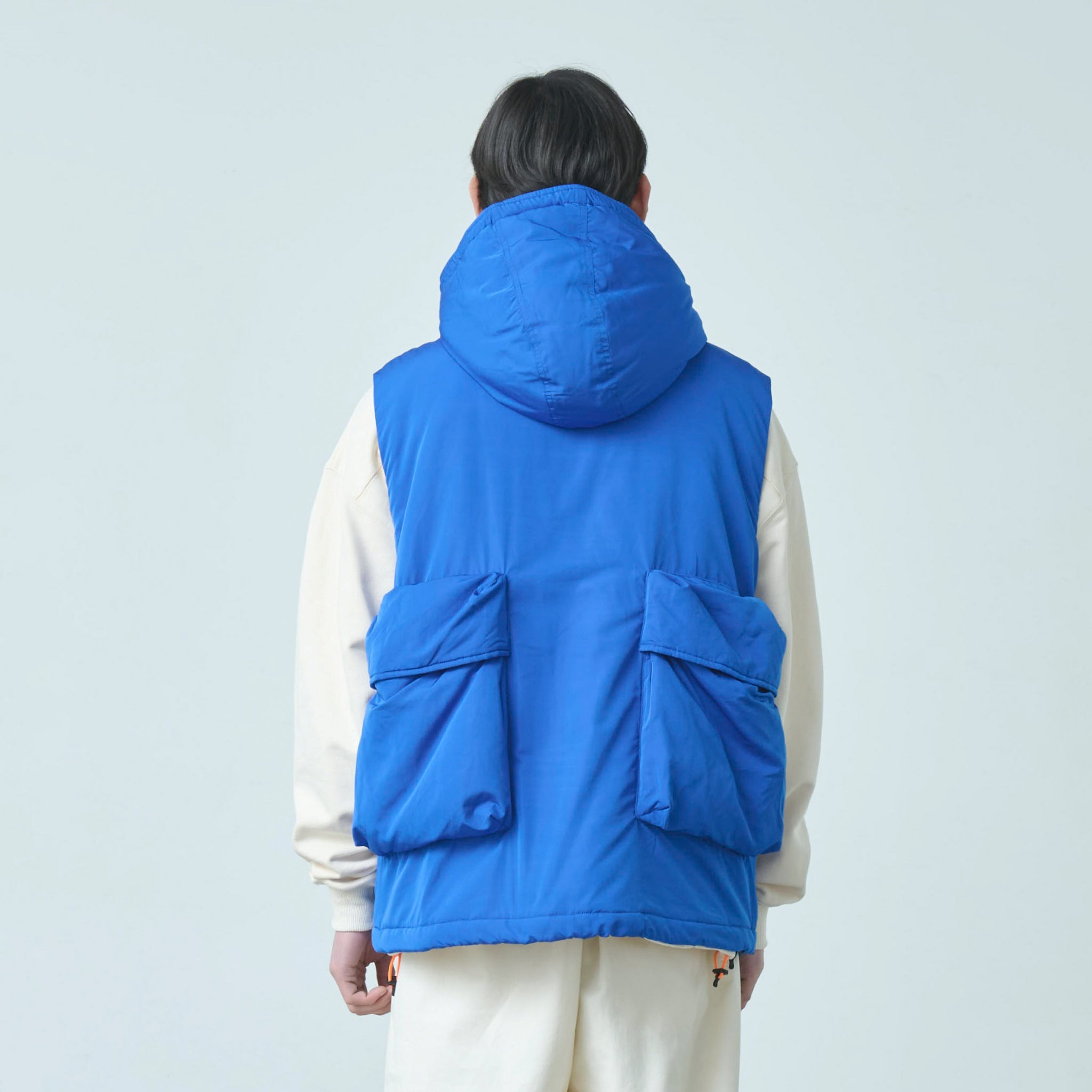 HYATT PUFF VEST – Blue | KELEN MEN