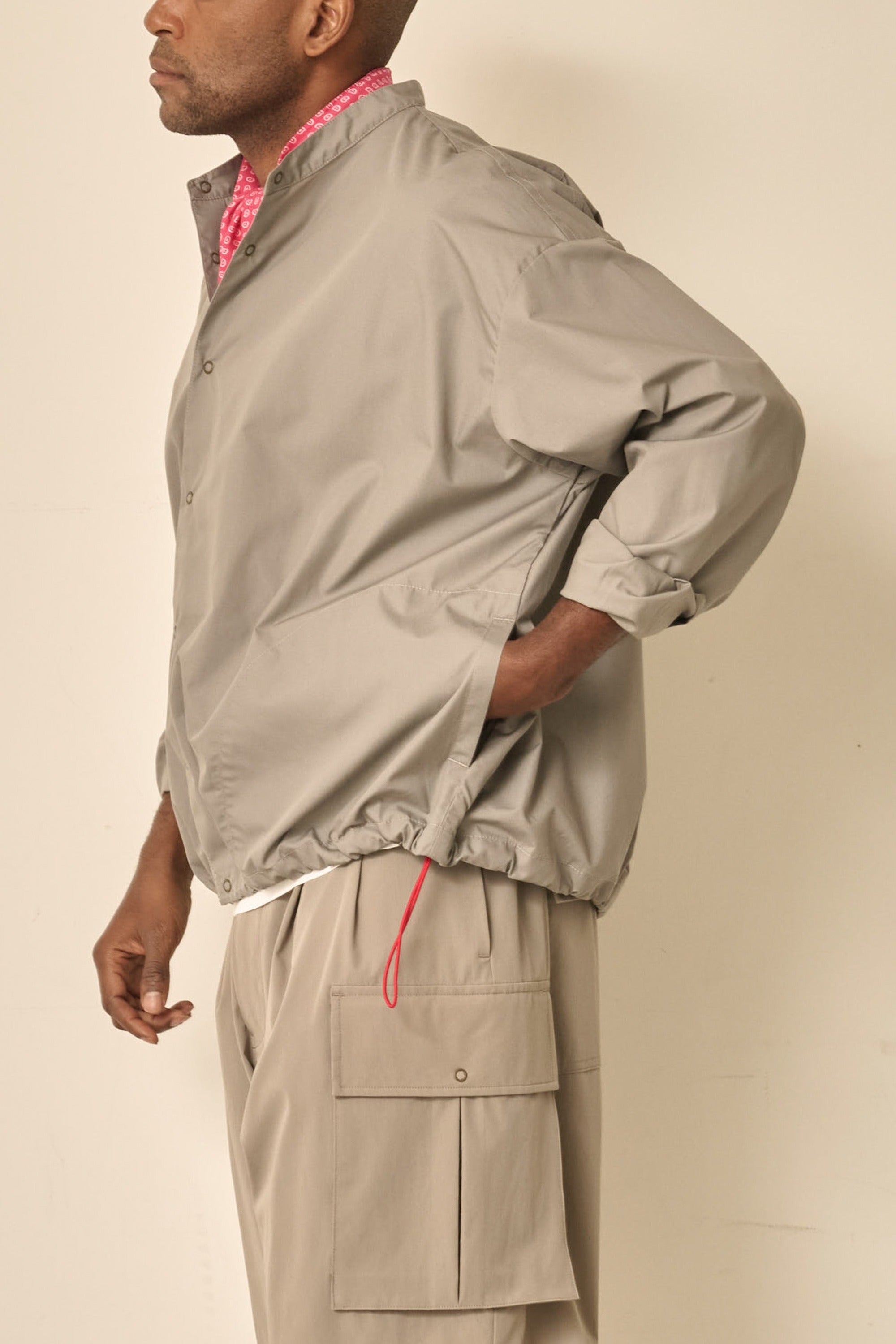 LIPMOA SOLID | Color_Charcoal | No_KLM25FSH1105_Charcoal【KELEN MEN_ケレン】【入荷予定アイテム・入荷連絡可能】