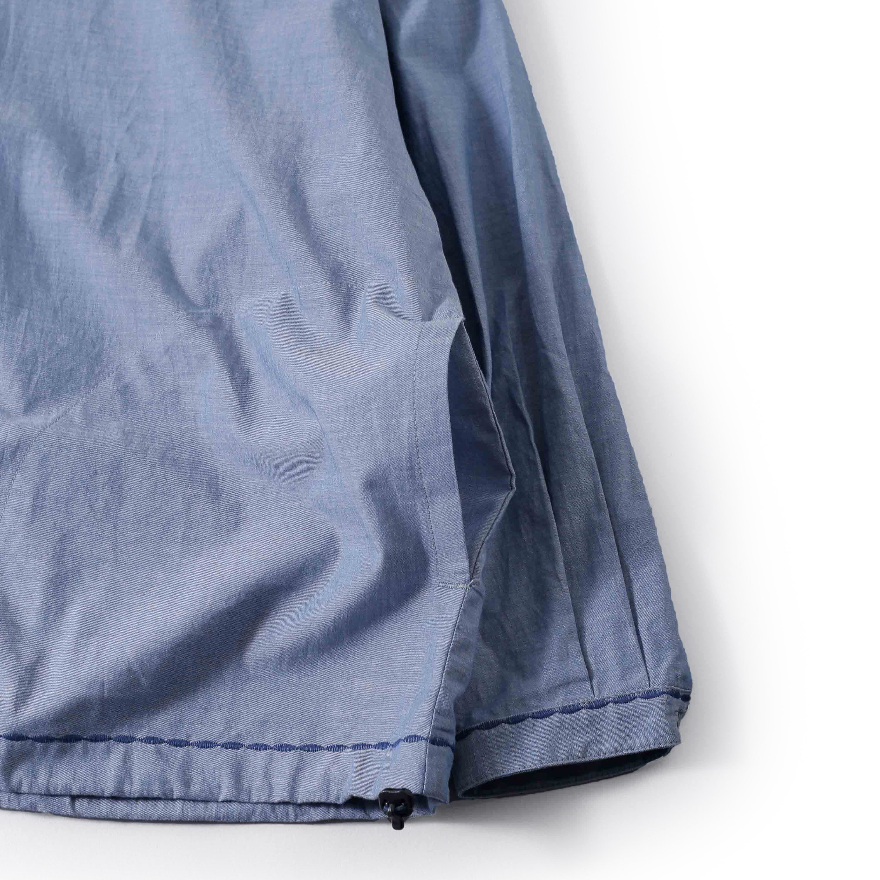 LIPMOA CHAMBRAY | Color_Blue | No_klm25fsh1141_bl【KELEN MEN_ケレン】【入荷予定アイテム・入荷連絡可能】