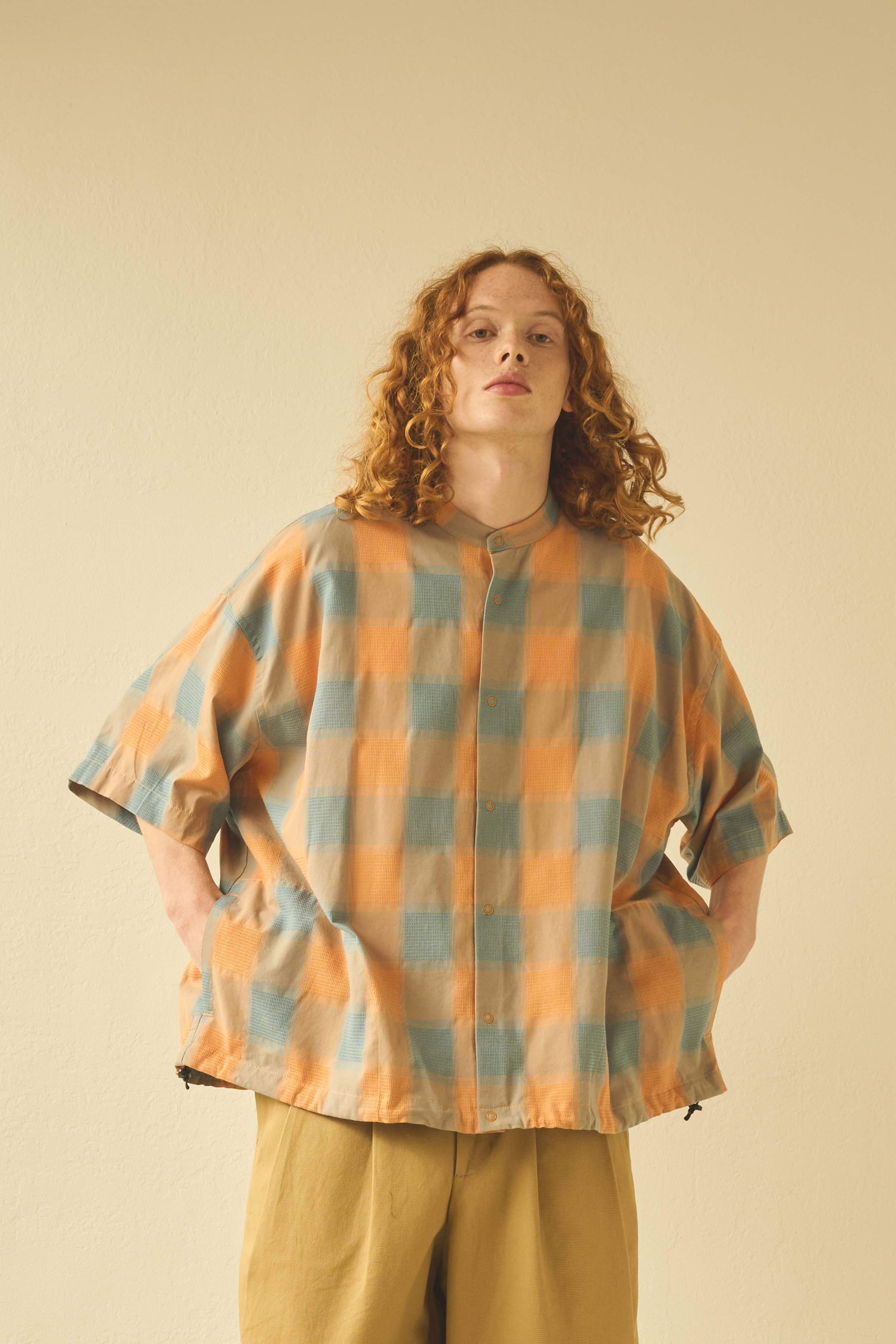 LIPMOA – Orange Check | KELEN MEN