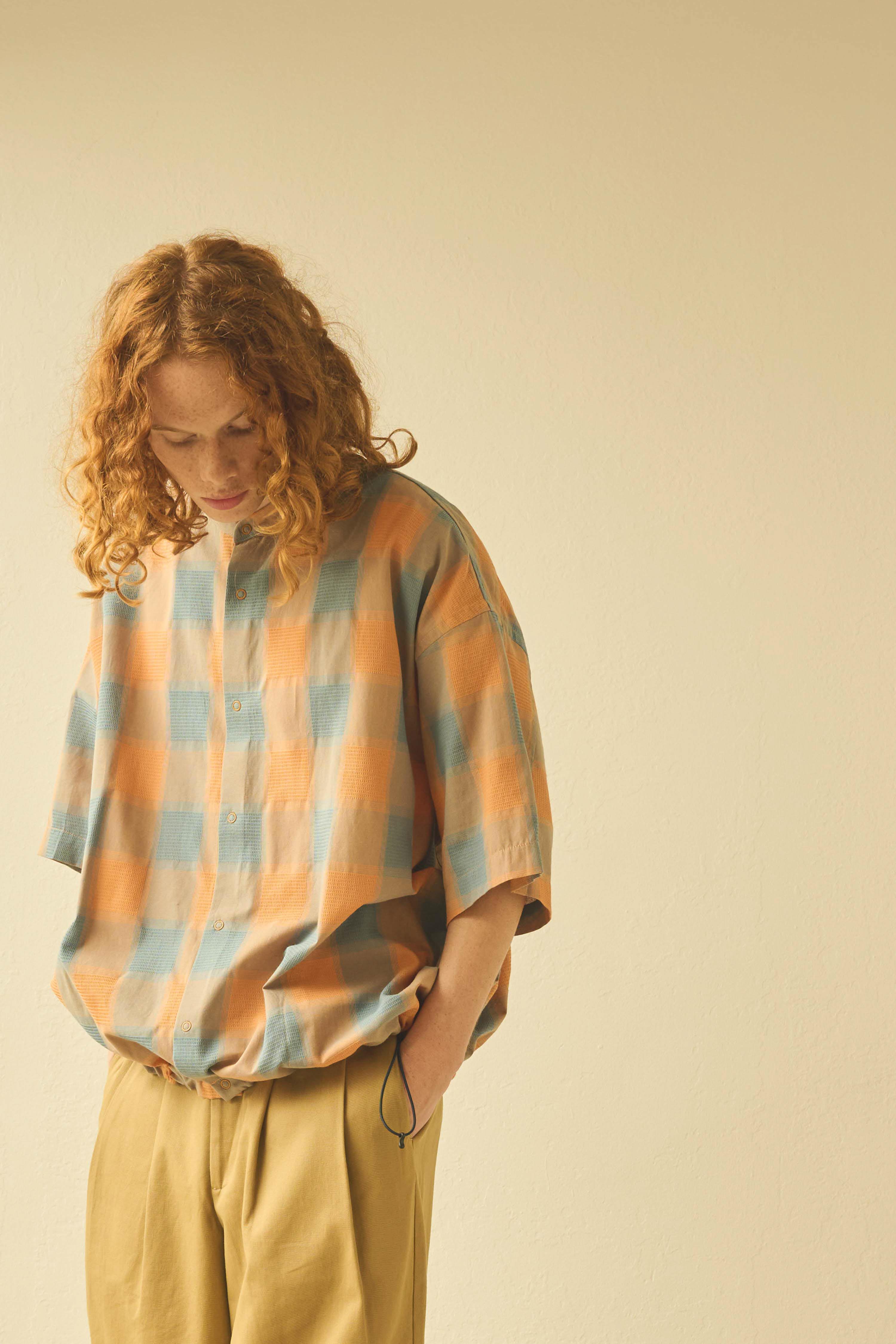 LIPMOA – Orange Check | KELEN MEN