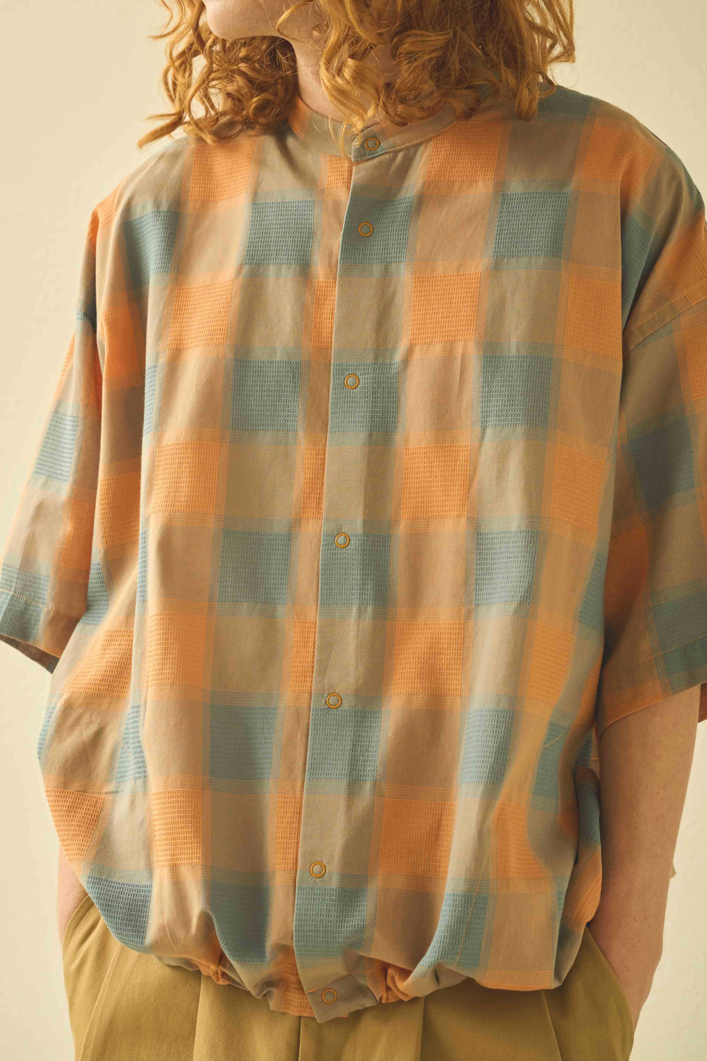 LIPMOA – Orange Check | KELEN MEN