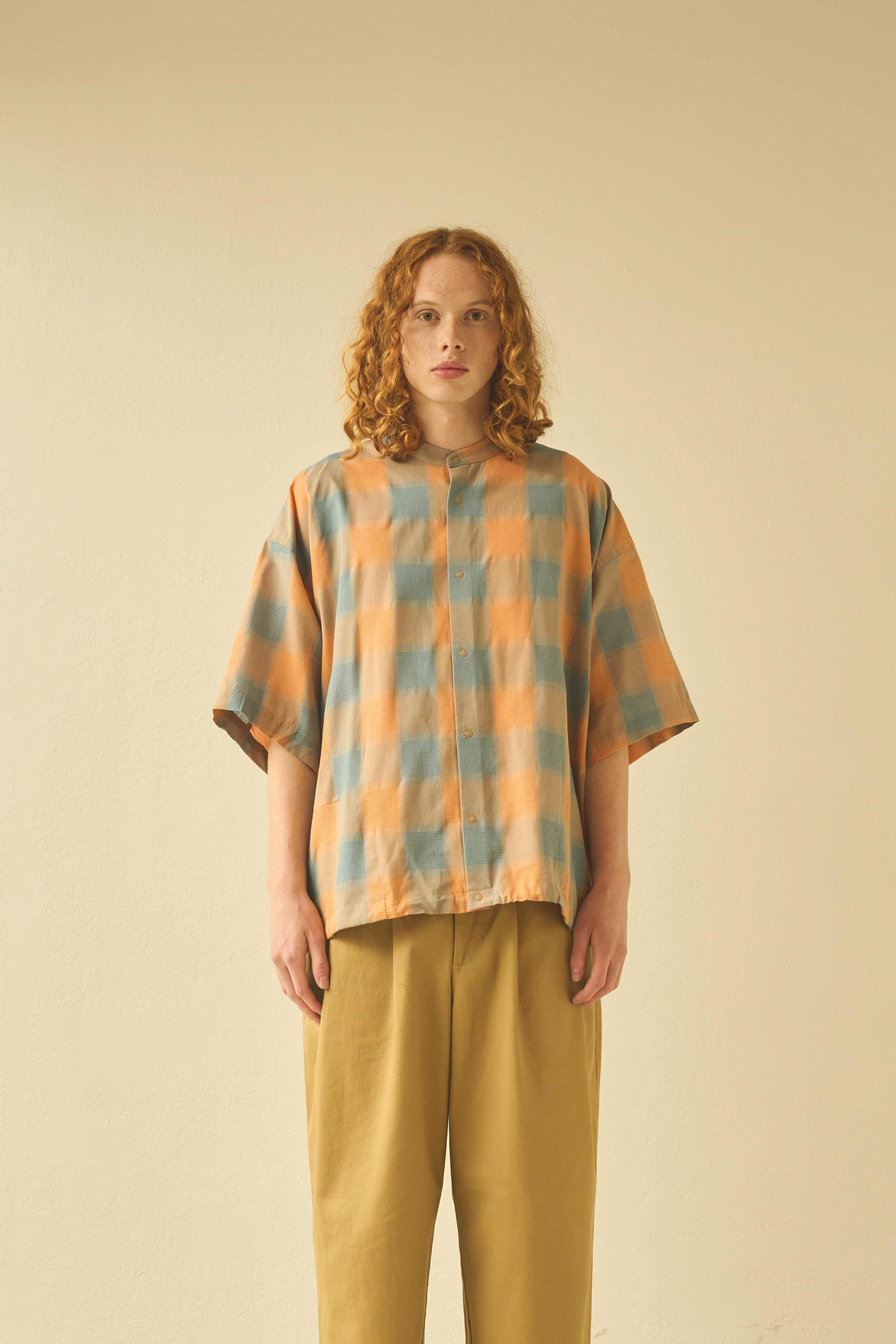 LIPMOA – Orange Check | KELEN MEN