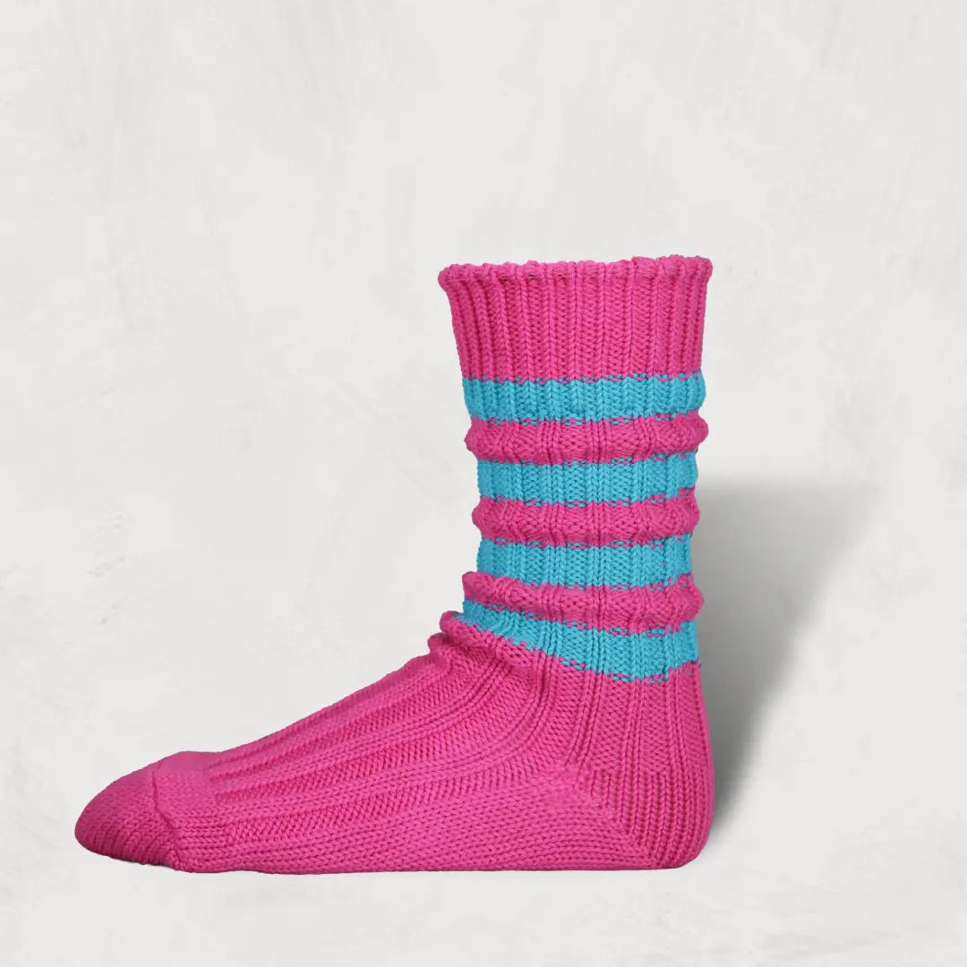 Heavyweight Socks | Stripes | 2nd Collection – 3 Colors | DECKA QUALITY SOCKS | SHOWATABÉ【ネコポス選択可能】