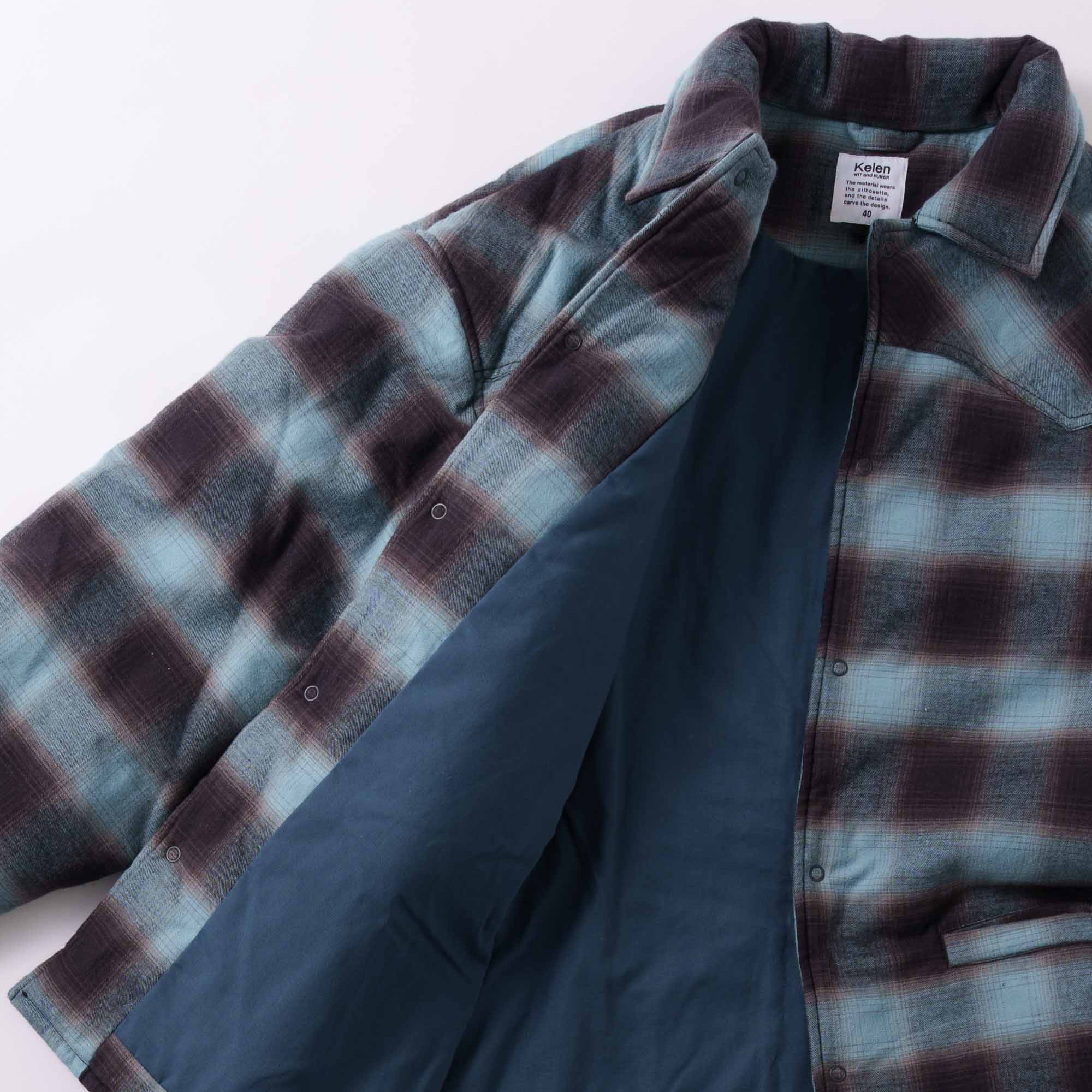 ERICA – Blue Check | KELEN | 入荷予定アイテム