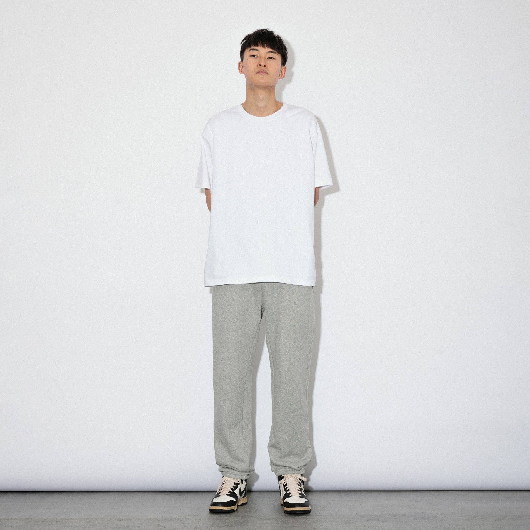 KN-SP-01_HG | Heavy Sweatpants | Color:HEATHER GRAY【Knuu(縫う)_ヌウ】
