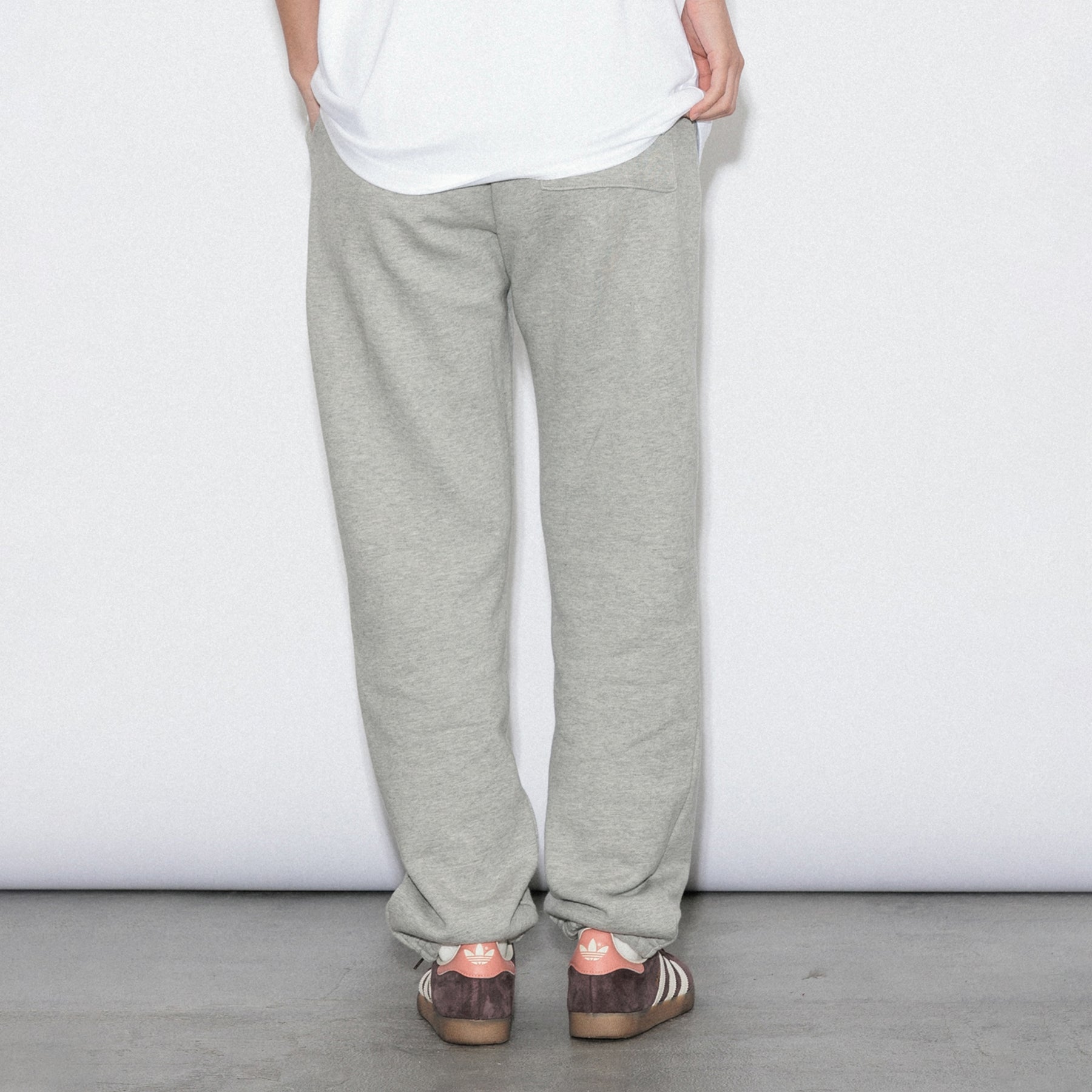 KN-SP-01_HG | Heavy Sweatpants | Color:HEATHER GRAY【Knuu(縫う)_ヌウ】