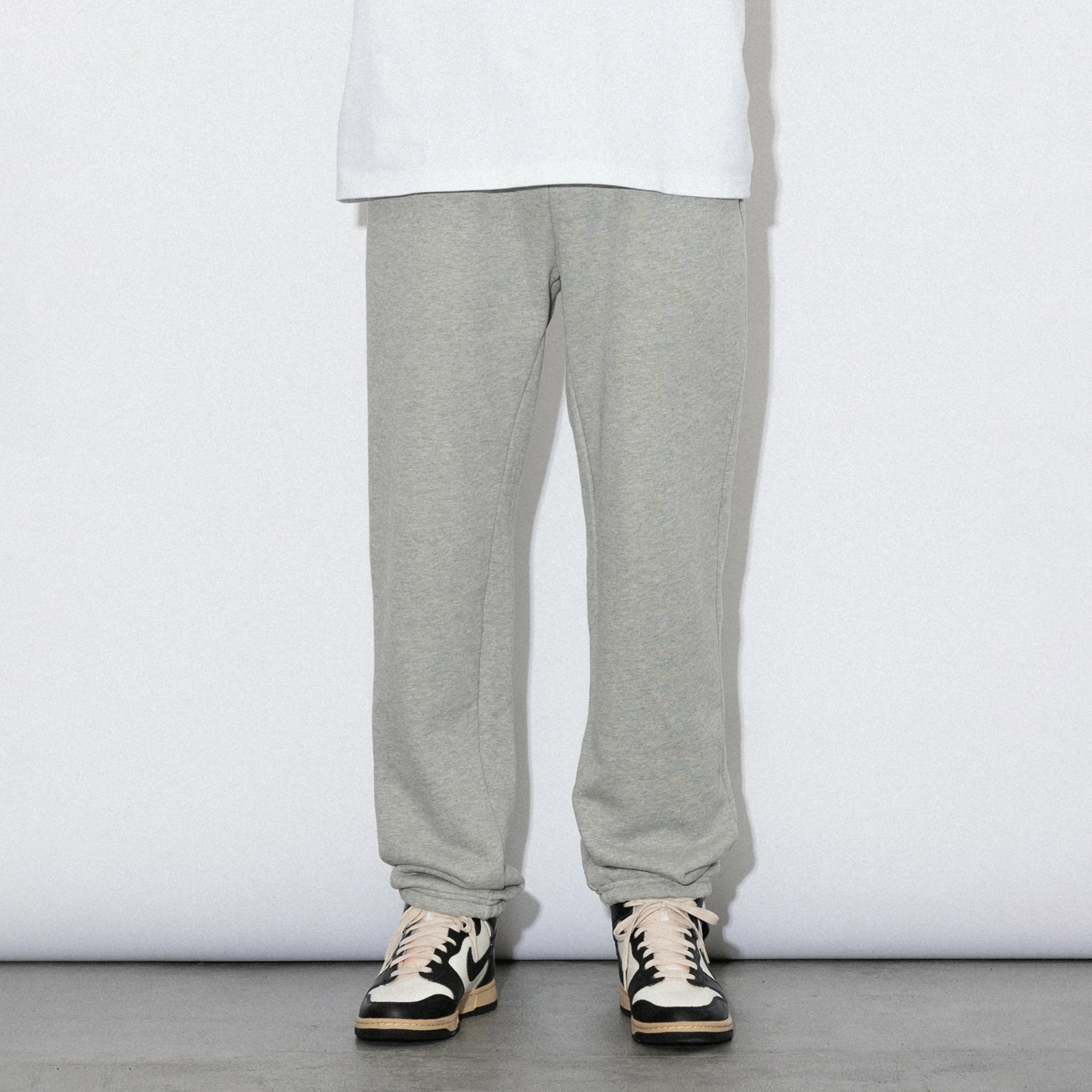 KN-SP-01_HG | Heavy Sweatpants | Color:HEATHER GRAY【Knuu(縫う)_ヌウ】
