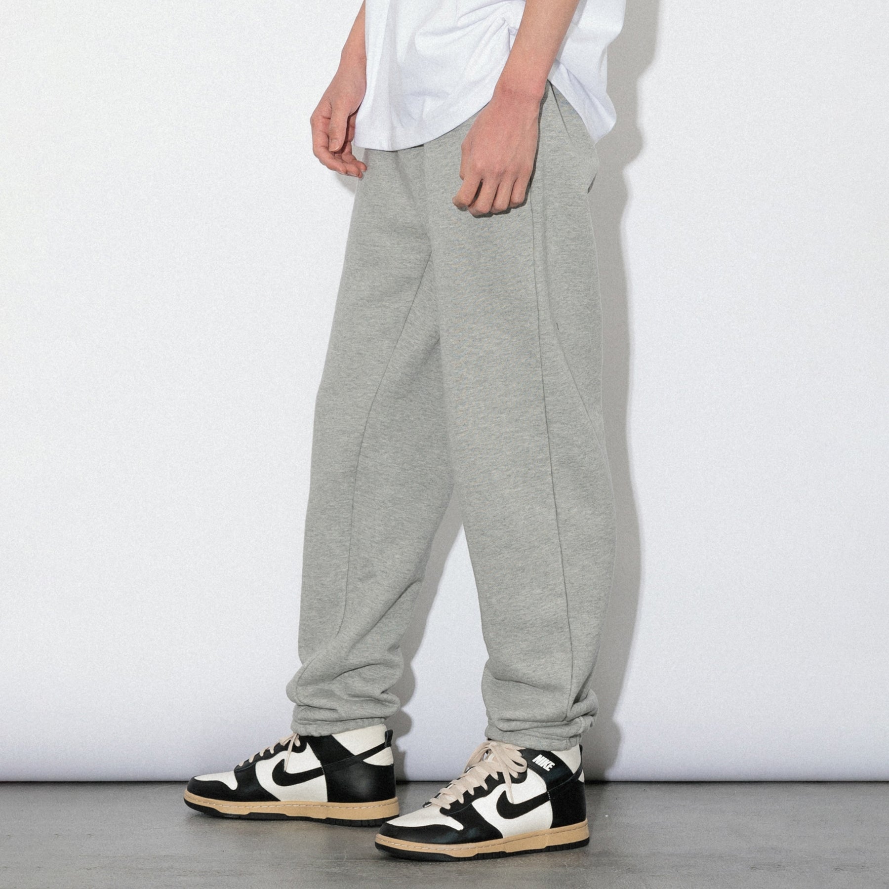 KN-SP-01_HG | Heavy Sweatpants | Color:HEATHER GRAY【Knuu(縫う)_ヌウ】