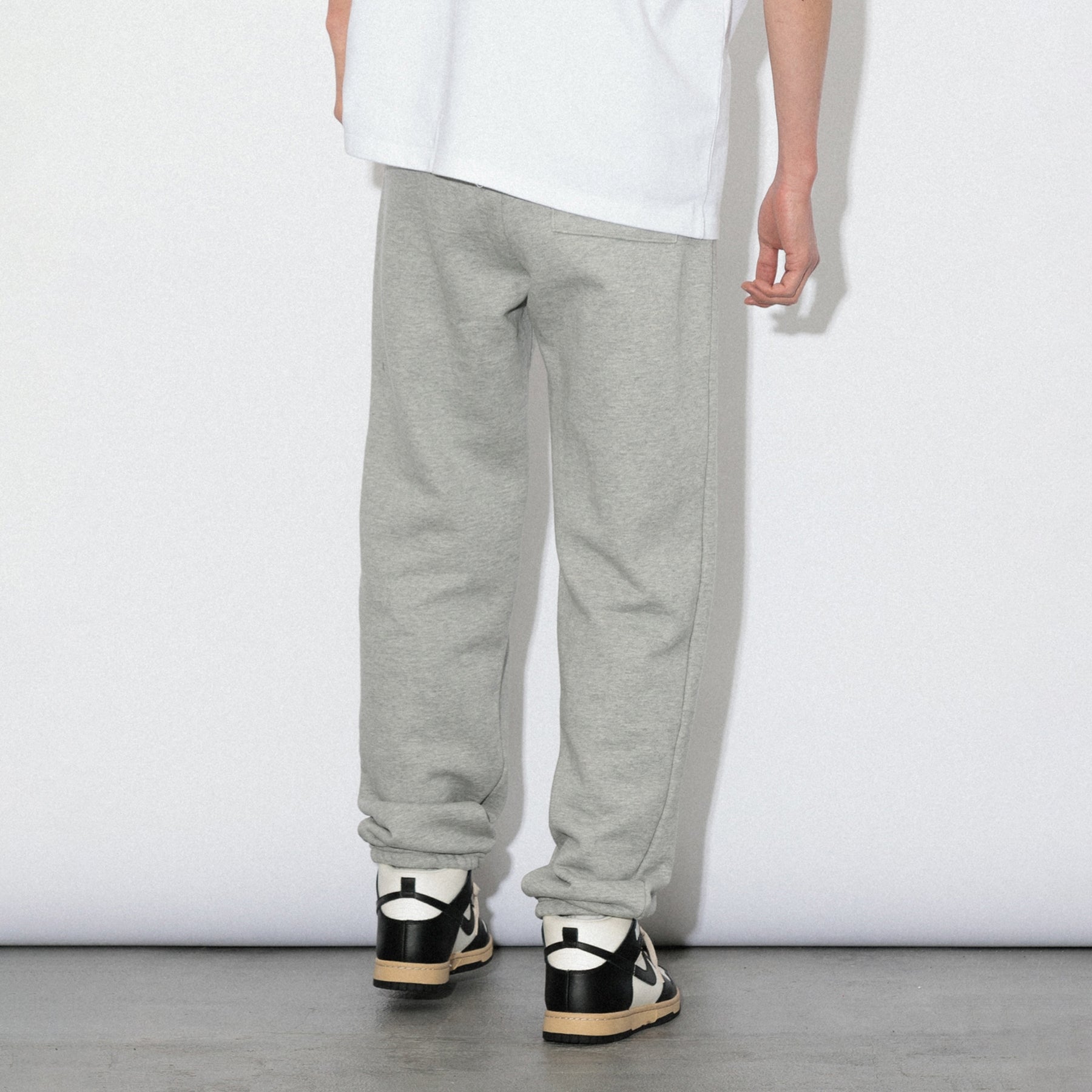 KN-SP-01_HG | Heavy Sweatpants | Color:HEATHER GRAY【Knuu(縫う)_ヌウ】