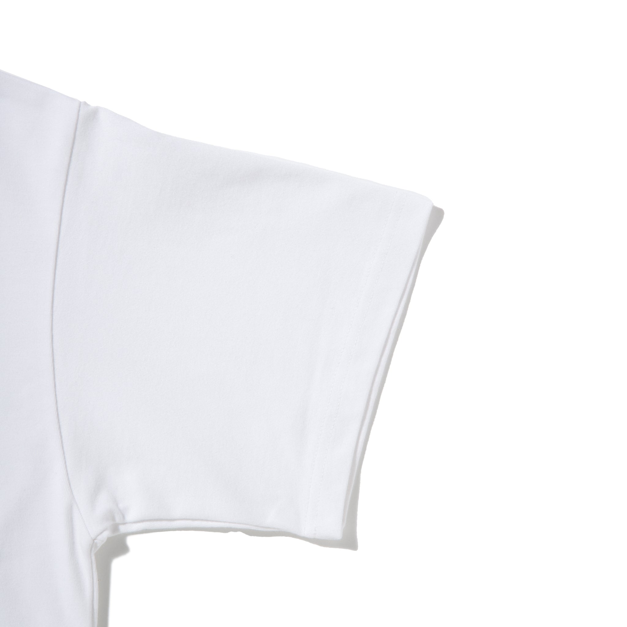 KN-T-01_WH | Heavy Crewneck T-Shirt | Color:WHITE【Knuu(縫う)_ヌウ】【ネコポス選択可能】