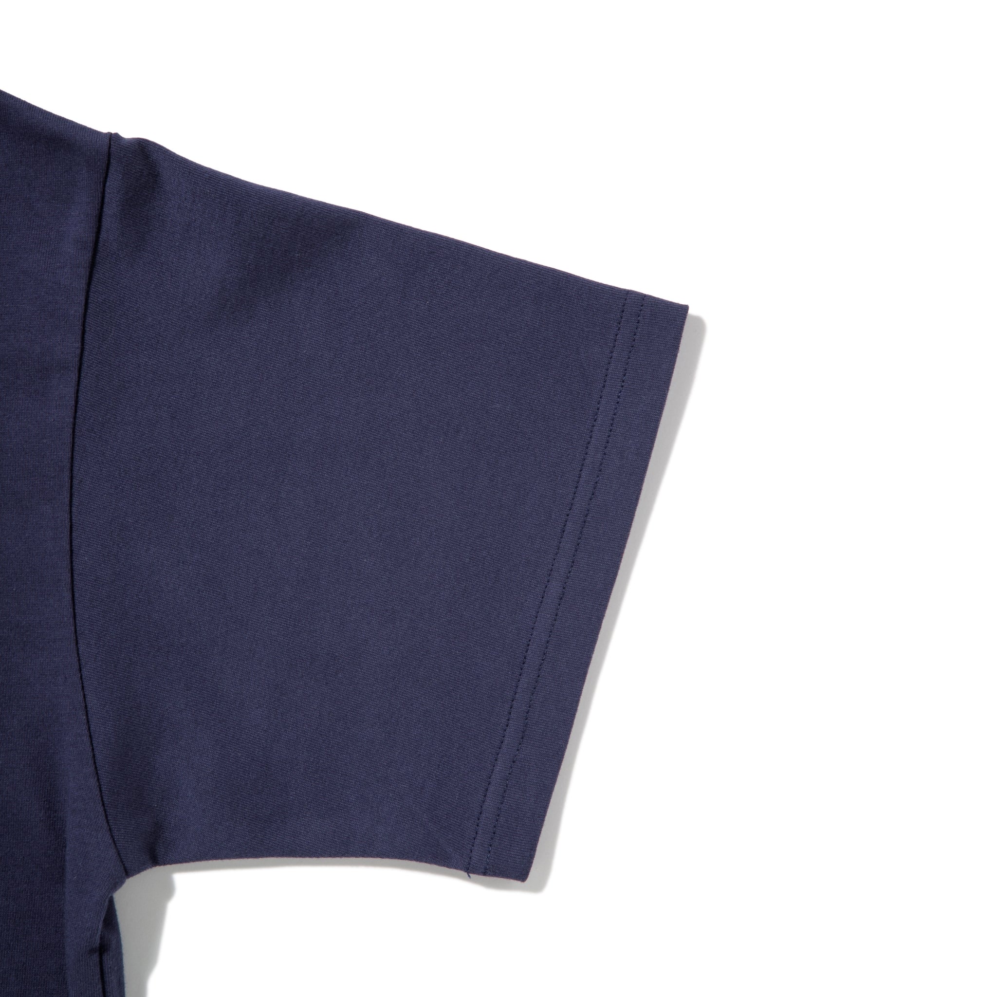 KN-T-01_NV | Heavy Crewneck T-Shirt | Color:NAVY【Knuu(縫う)_ヌウ】