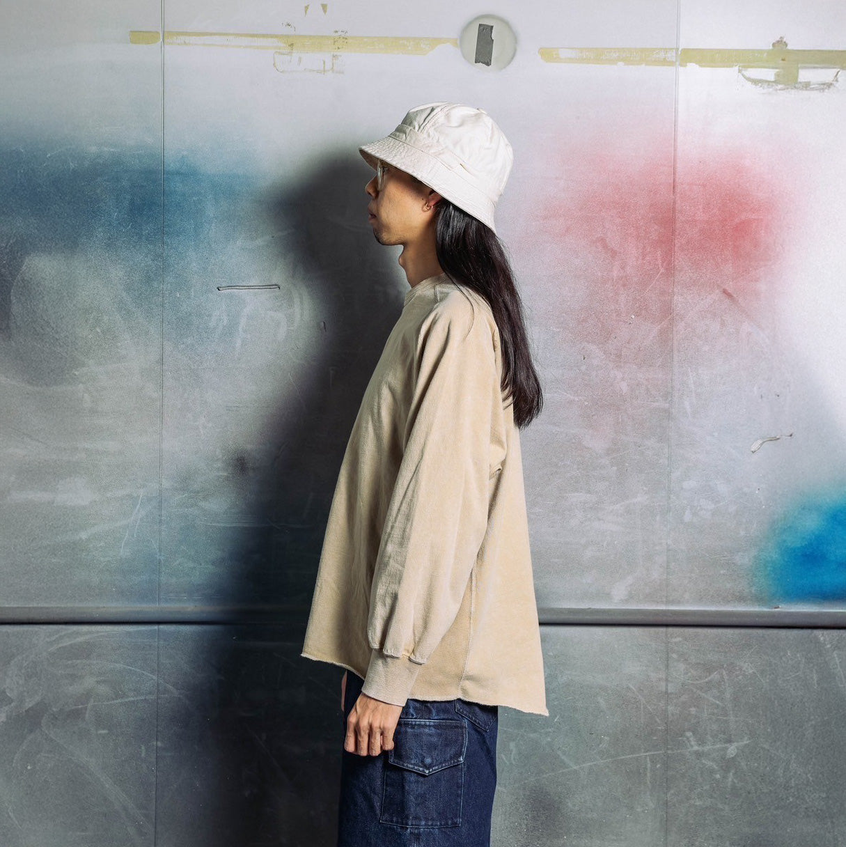 CZ-ImSt-322_Faded Ivory | Harold t-cloth V.D | Color:Faded Ivory【IMPRESTORE_インプレストア】