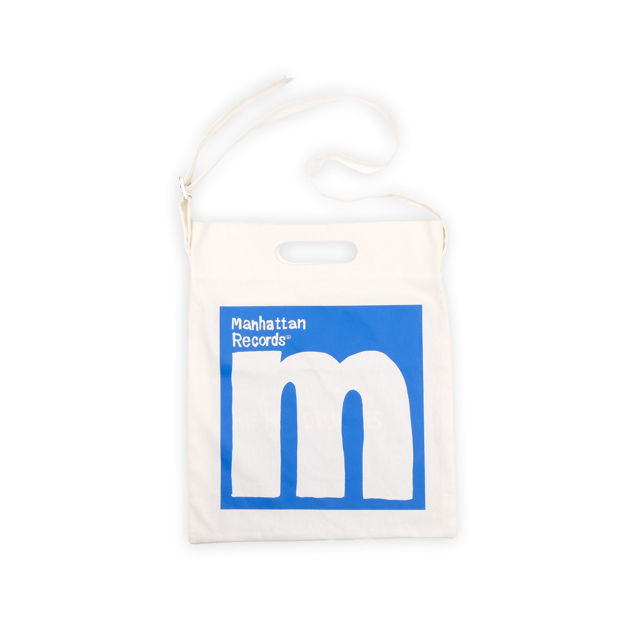 SAMUEL × Manhattan Records SHOPPER 12inch BAG | Color:Off White | S-25ss-AC-003【SAMUEL_サミュエル】