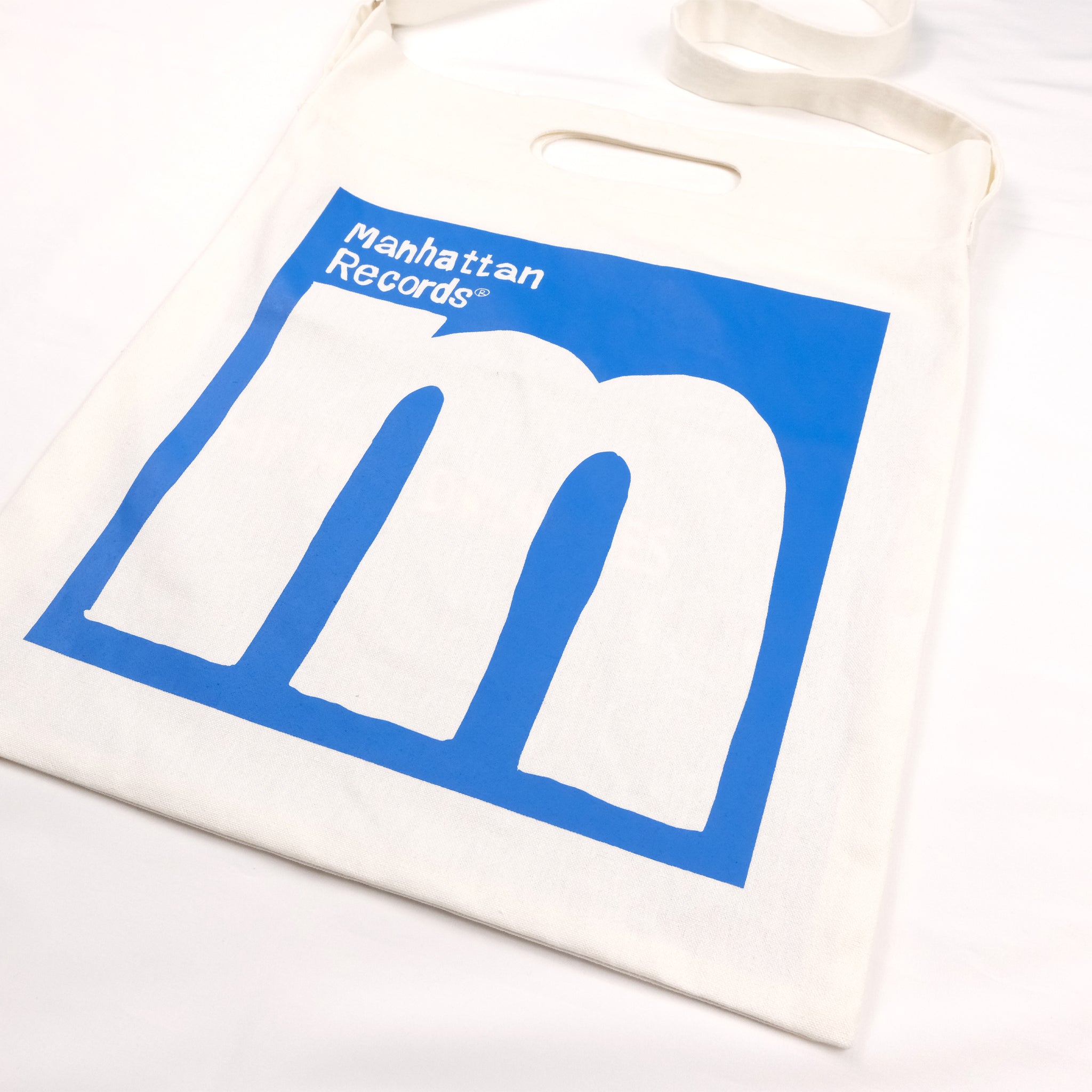SAMUEL × Manhattan Records SHOPPER 12inch BAG | Color:Off White | S-25ss-AC-003【SAMUEL_サミュエル】