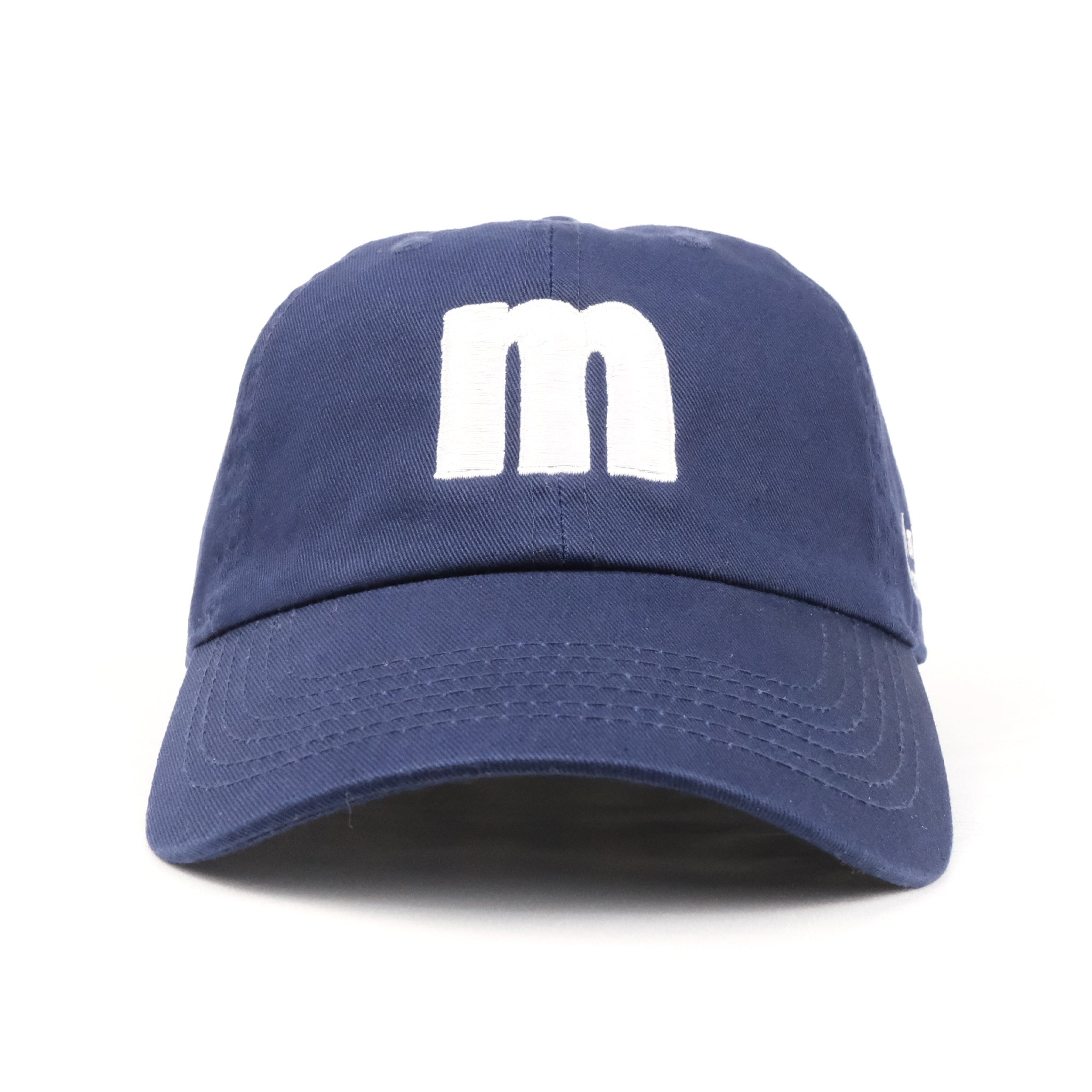 SAMUEL × Manhattan Records M ILLUST LOGO S/S CAP | Color:White/Navy/Black | S-25ss-H-004【SAMUEL_サミュエル】