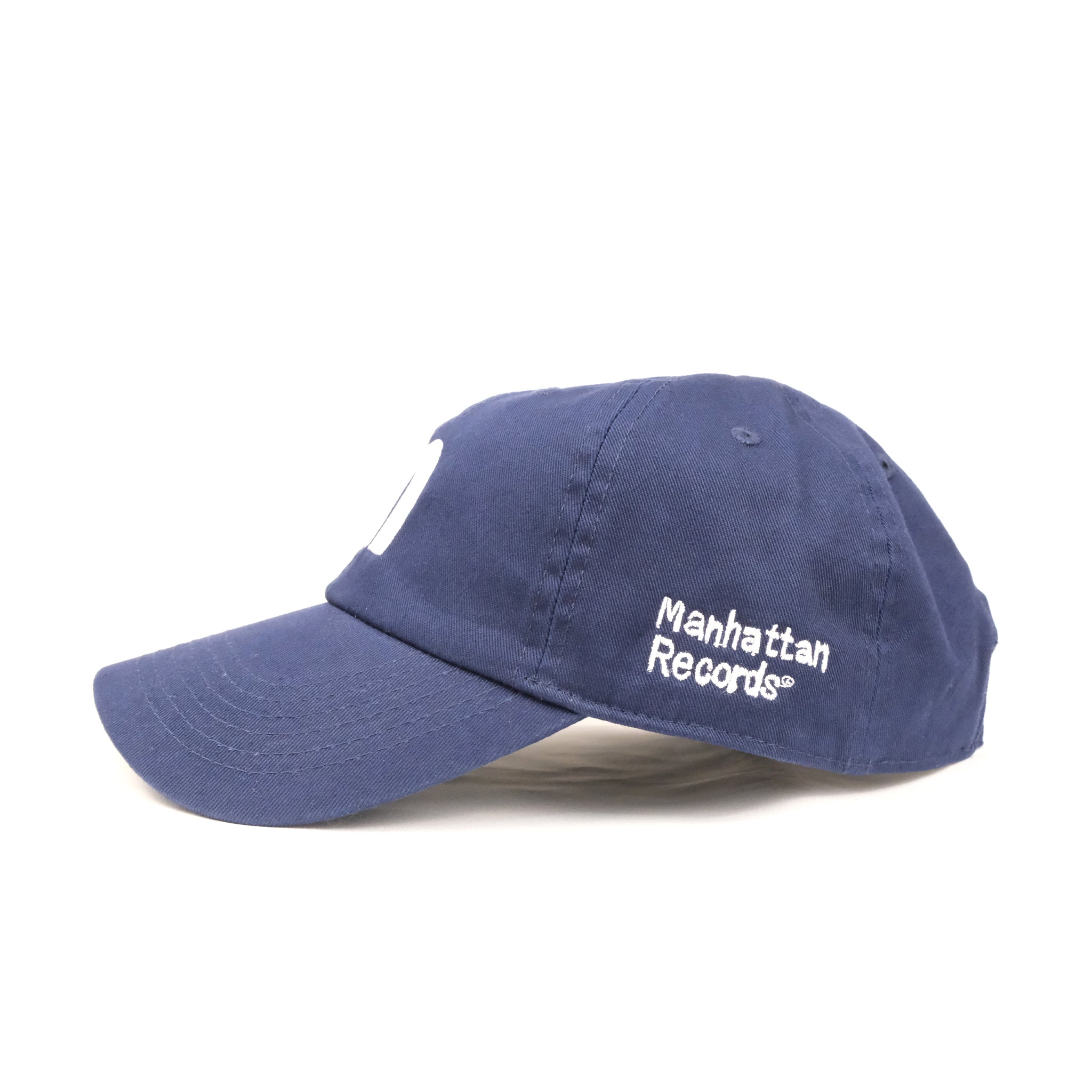 SAMUEL × Manhattan Records M ILLUST LOGO S/S CAP | Color:White/Navy/Black | S-25ss-H-004【SAMUEL_サミュエル】