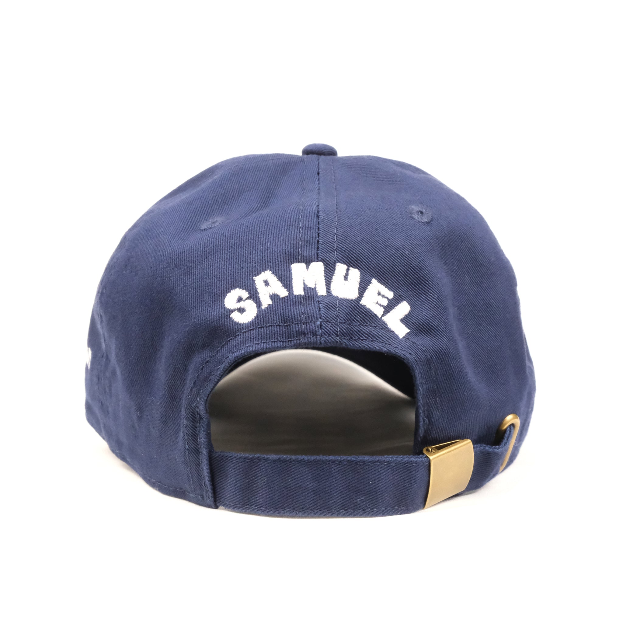 SAMUEL × Manhattan Records M ILLUST LOGO S/S CAP | Color:White/Navy/Black | S-25ss-H-004【SAMUEL_サミュエル】
