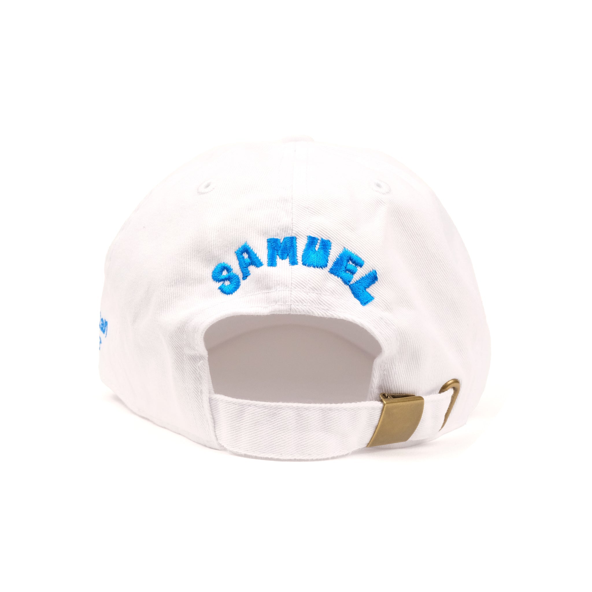 SAMUEL × Manhattan Records M ILLUST LOGO S/S CAP | Color:White/Navy/Black | S-25ss-H-004【SAMUEL_サミュエル】
