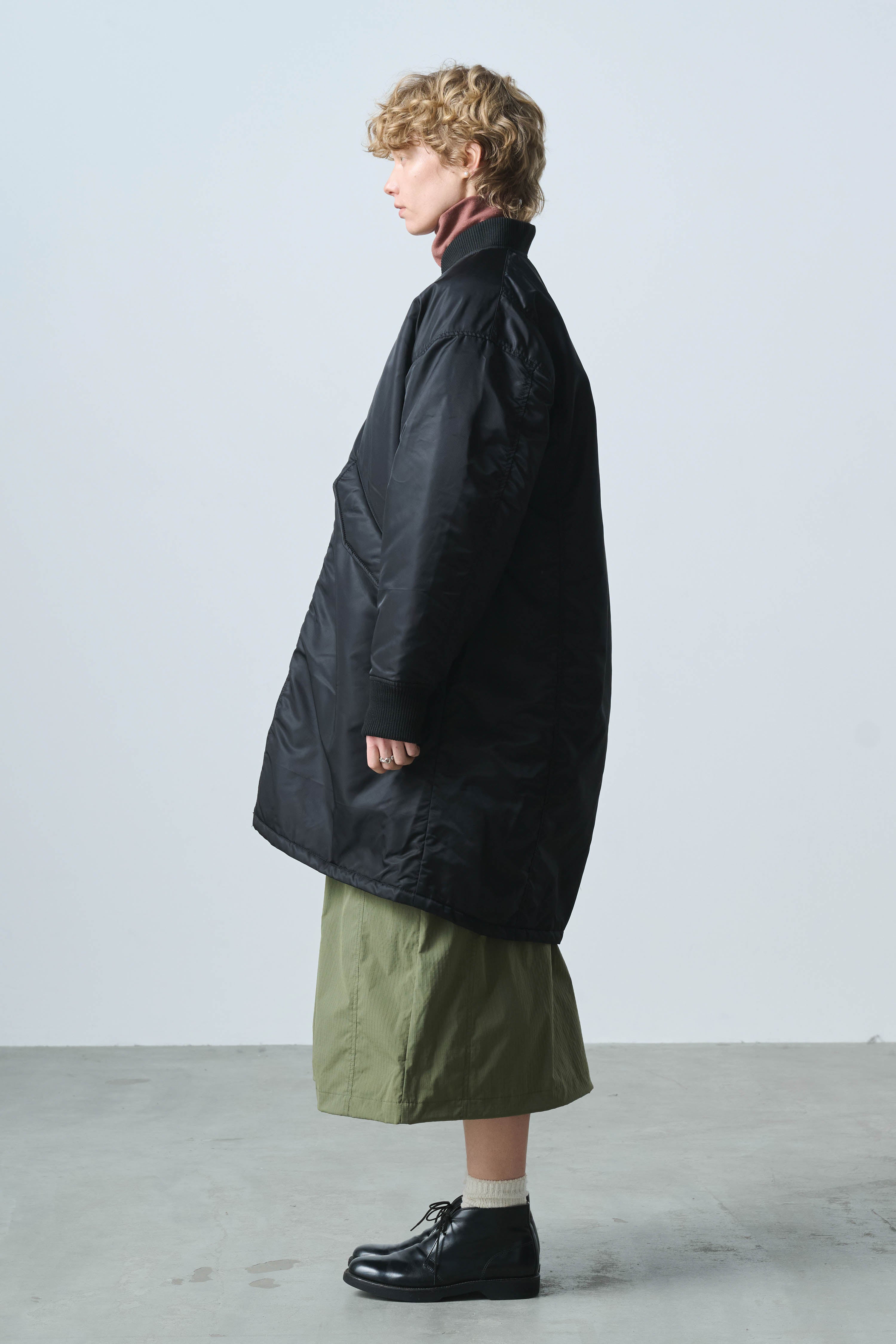 LONG MA-1 | Color_Black | No_mil25fjk3241_black【KHA:KI_カーキ】