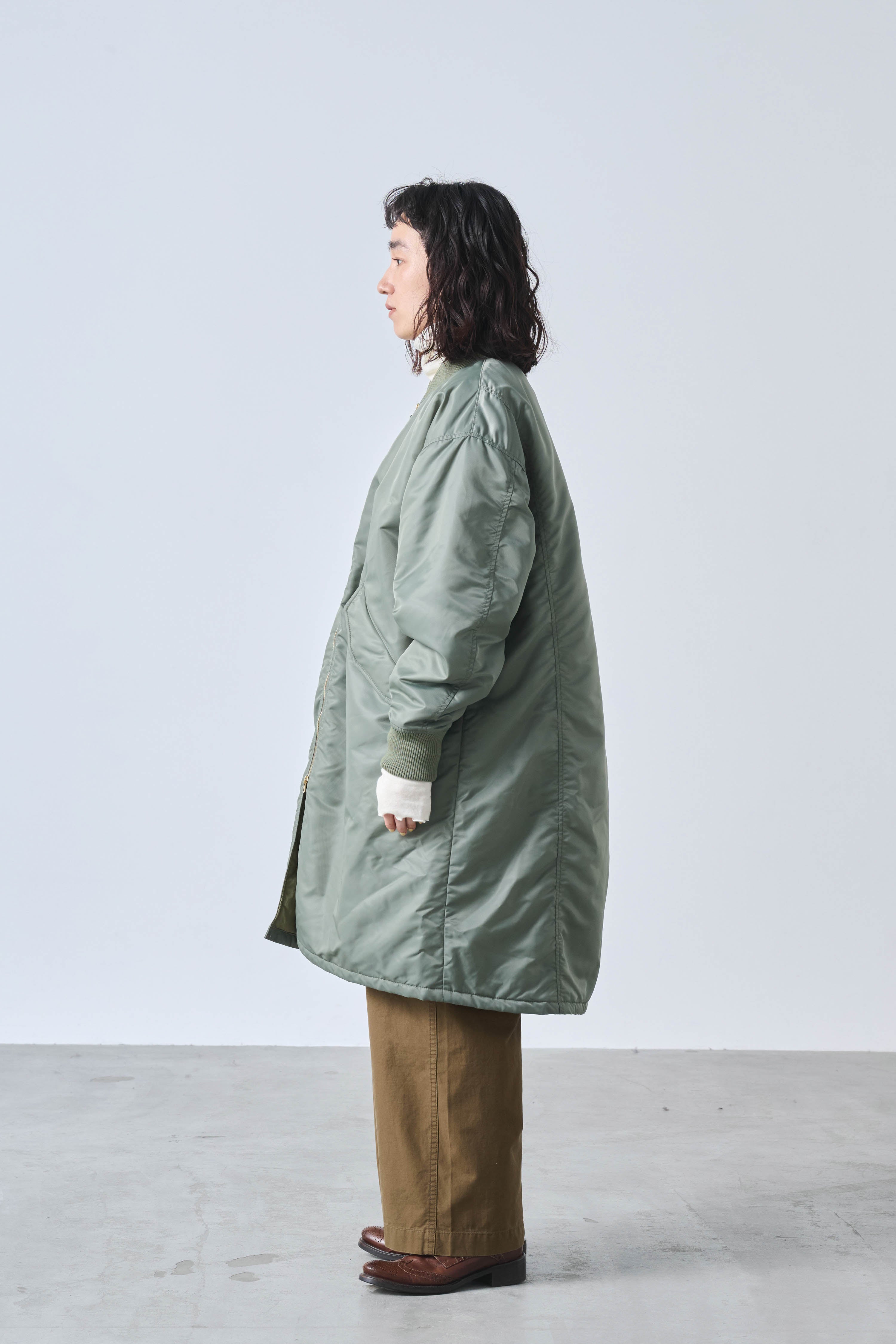 LONG MA-1 | Color_Olive | No_mil25fjk3241_olive【KHA:KI_カーキ】【入荷予定アイテム・入荷連絡可能】
