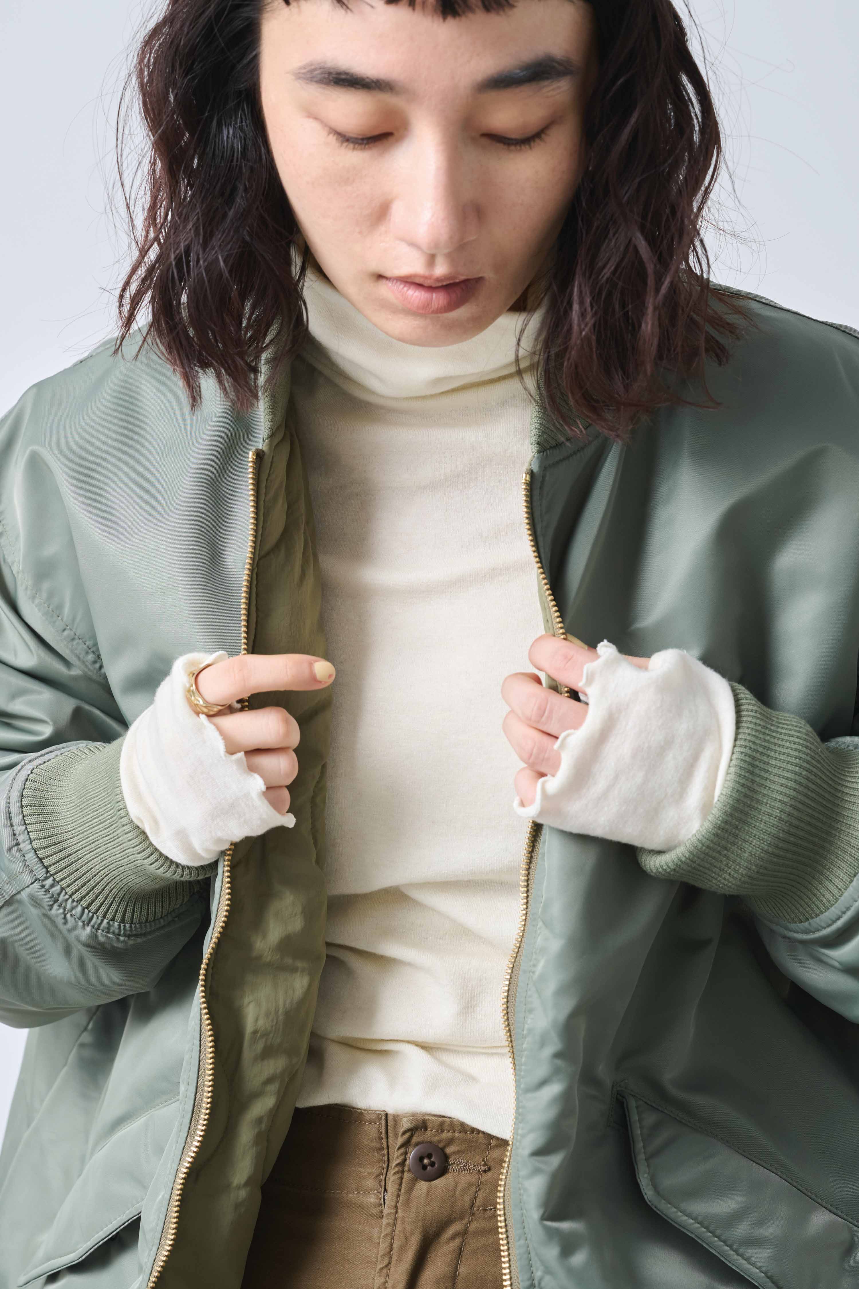 LONG MA-1 | Color_Olive | No_mil25fjk3241_olive【KHA:KI_カーキ】【入荷予定アイテム・入荷連絡可能】