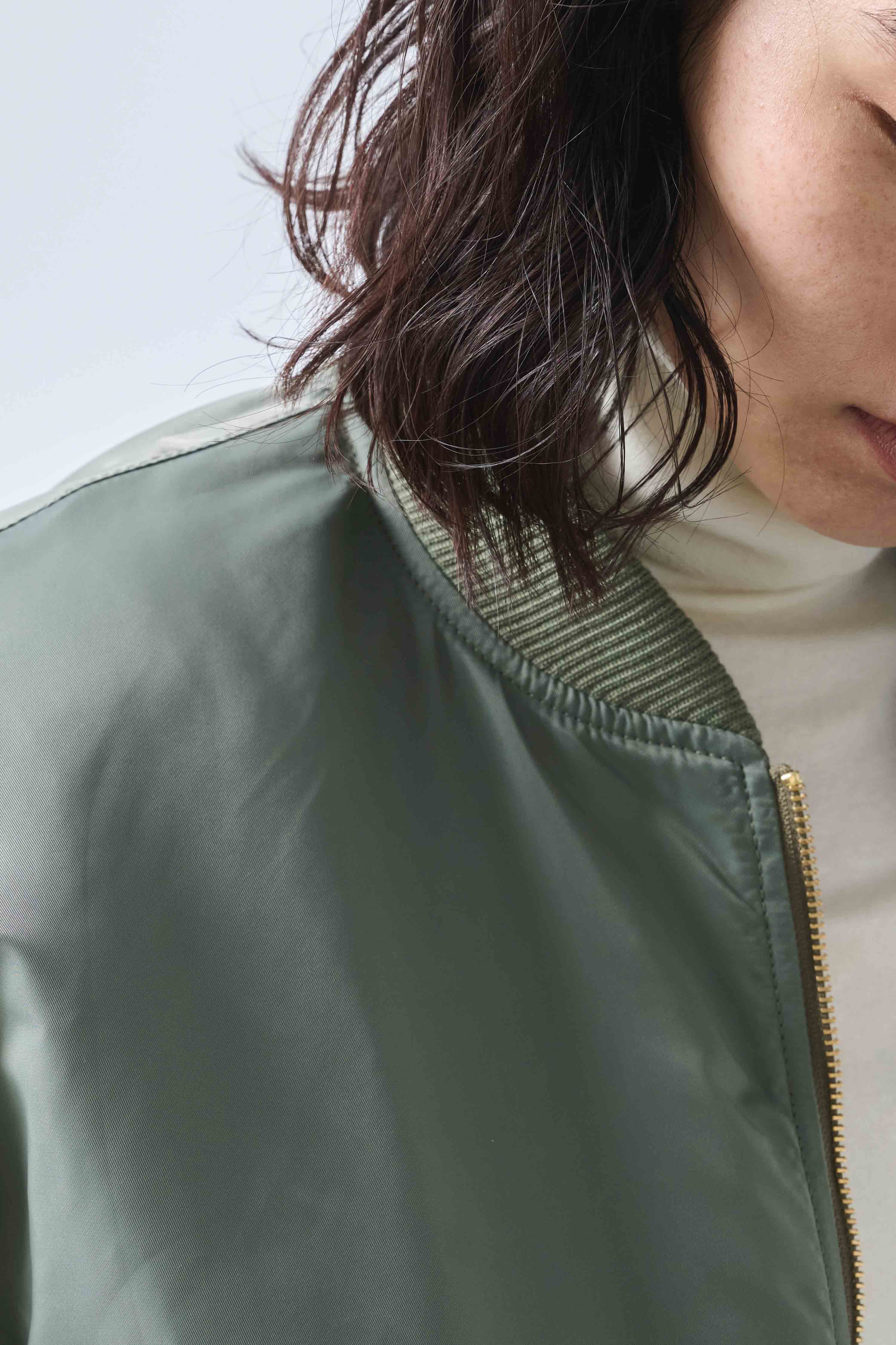 LONG MA-1 | Color_Olive | No_mil25fjk3241_olive【KHA:KI_カーキ】【入荷予定アイテム・入荷連絡可能】