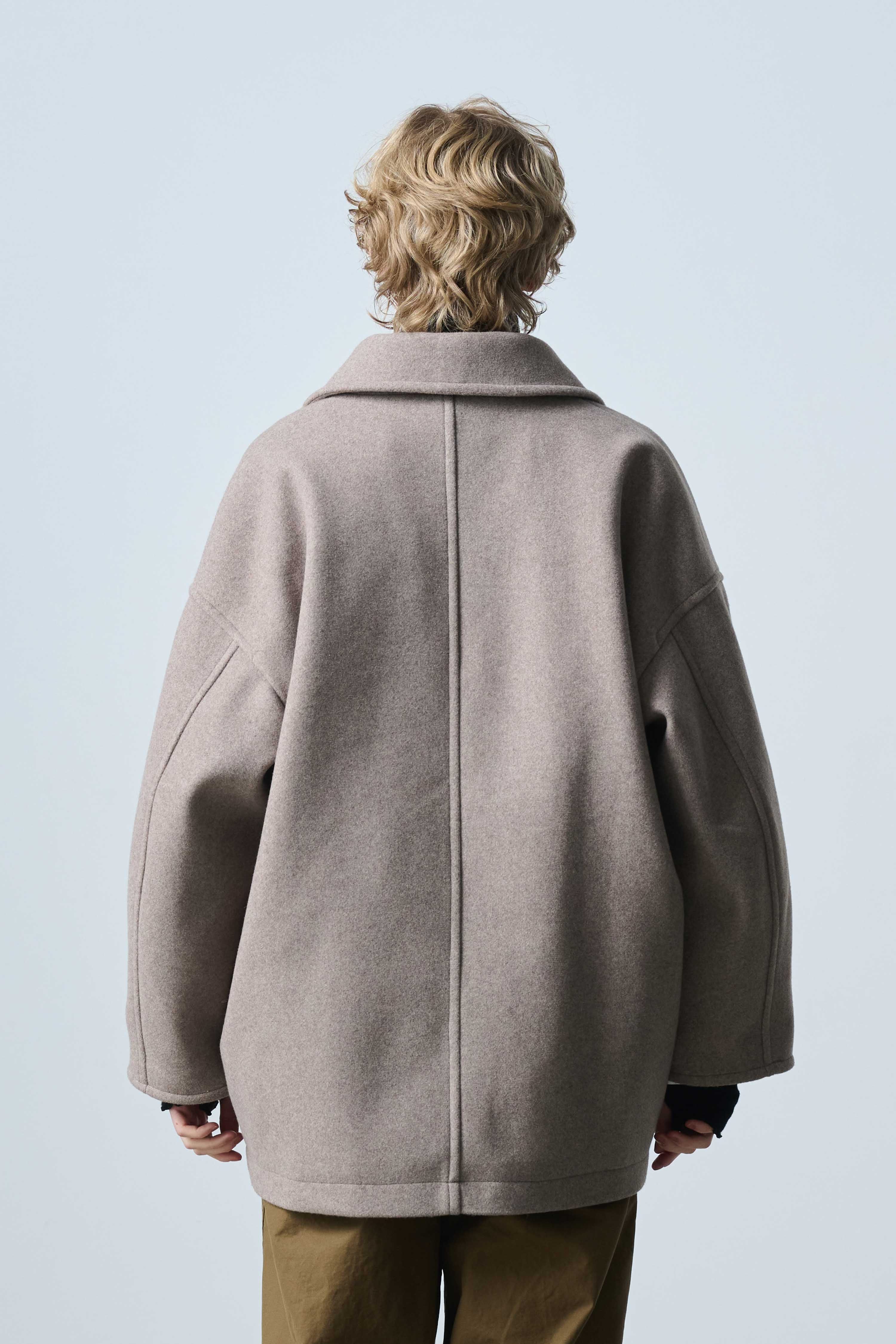 COCOON PEA-COAT | Color_Dark Navy | No_mil25fjk3243_dark navy【KHA:KI_カーキ】