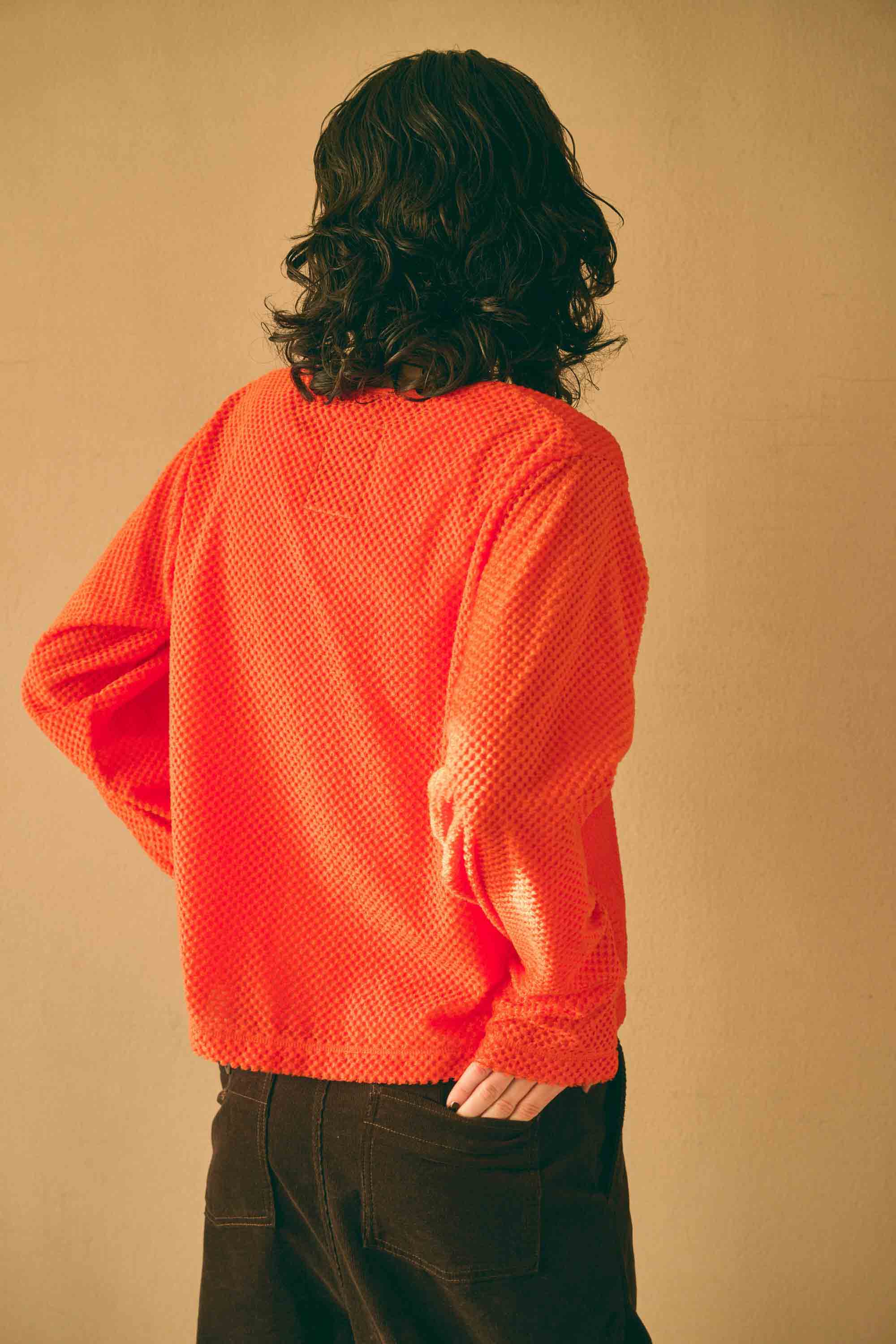Octa 11B CARDIGAN – Persimmon | KHA:KI | 入荷予定アイテム
