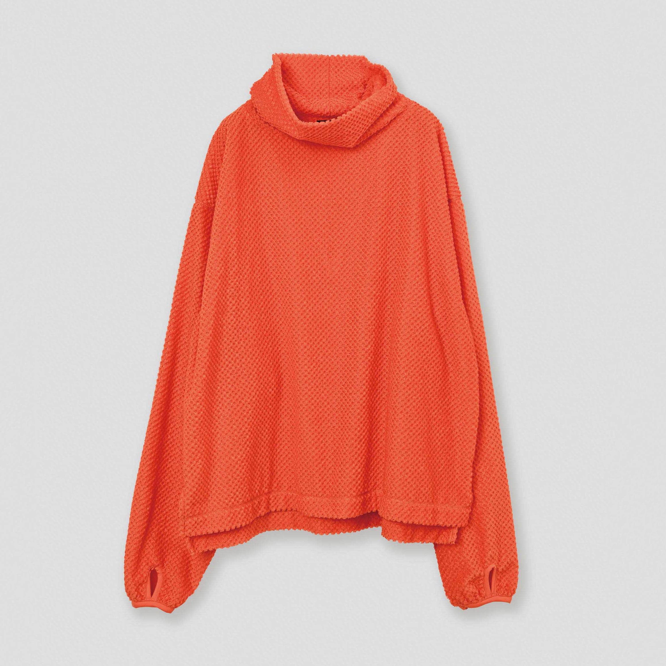 Octa HIGH NECK PULLOVER – Persimmon | KHA:KI | 入荷予定アイテム