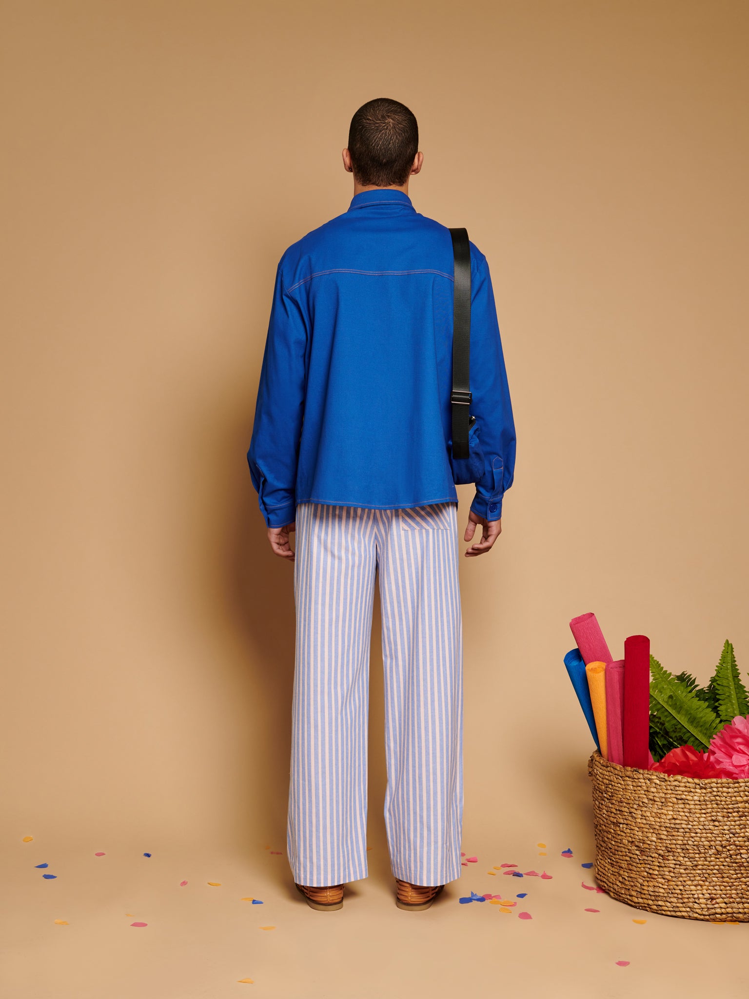 Mariposa Workwear Jacket | Color_Blue | No_32SM00JKM061BLE_BLUE【SISTER JANE_シスタージェーン】