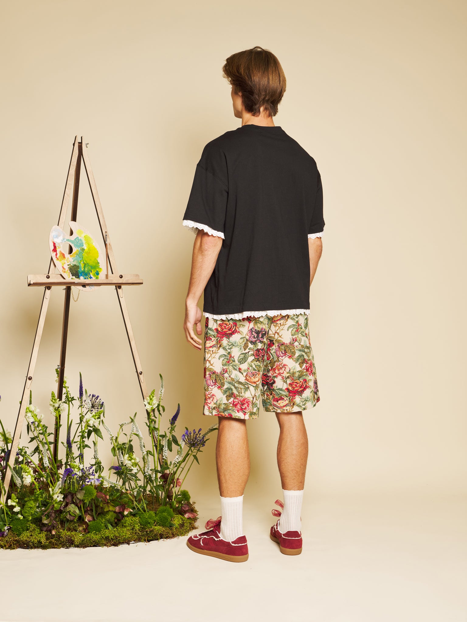 Aube Trim T-shirt – Black | SISTER JANE
