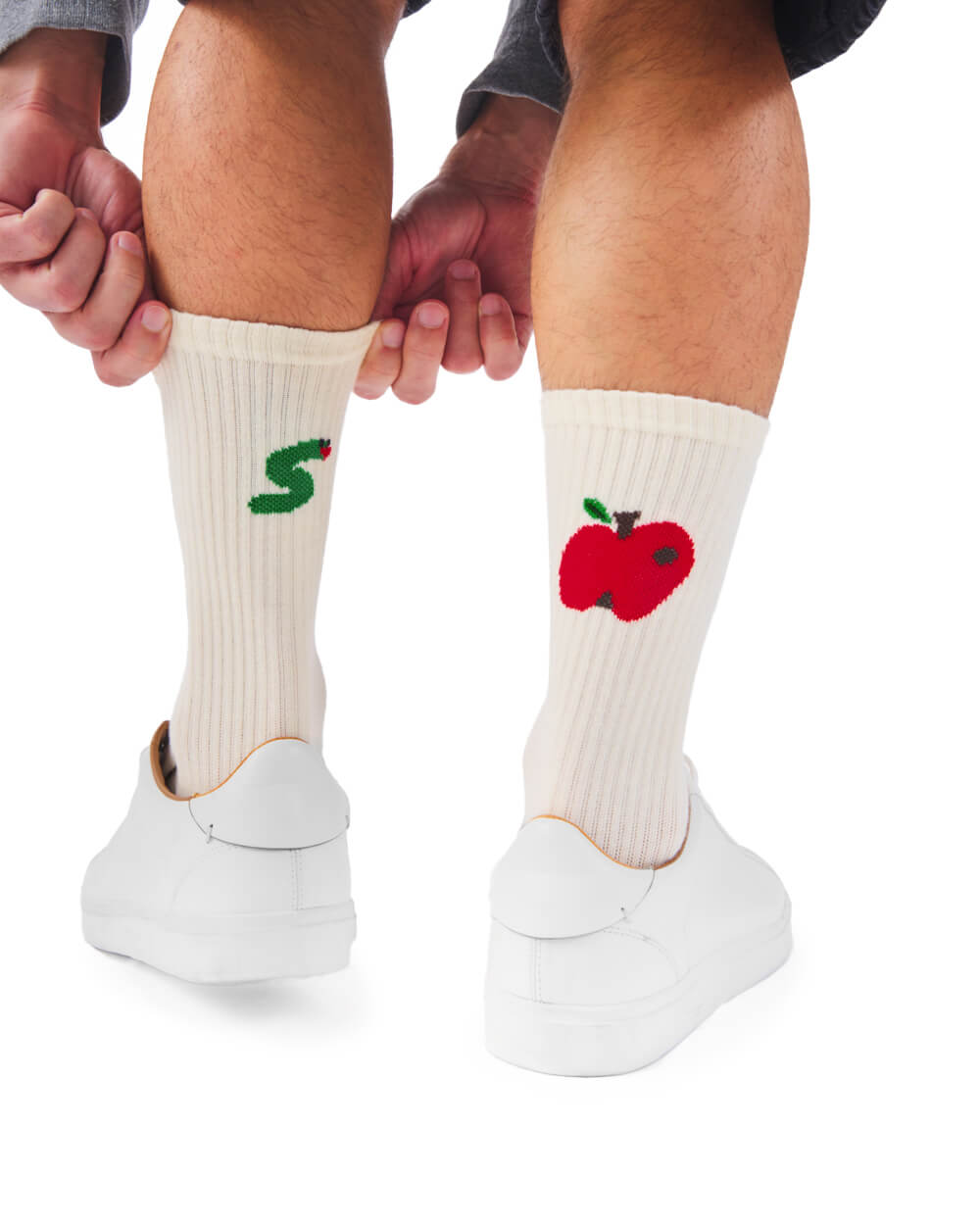 Sports Socks / BITE ME | MANY MORNINGS【ネコポス選択可能】