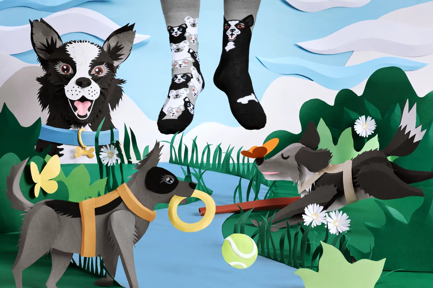 reguler socks / BLACK DOG【many mornings メニ―モーニングス】【ネコポス選択可能】