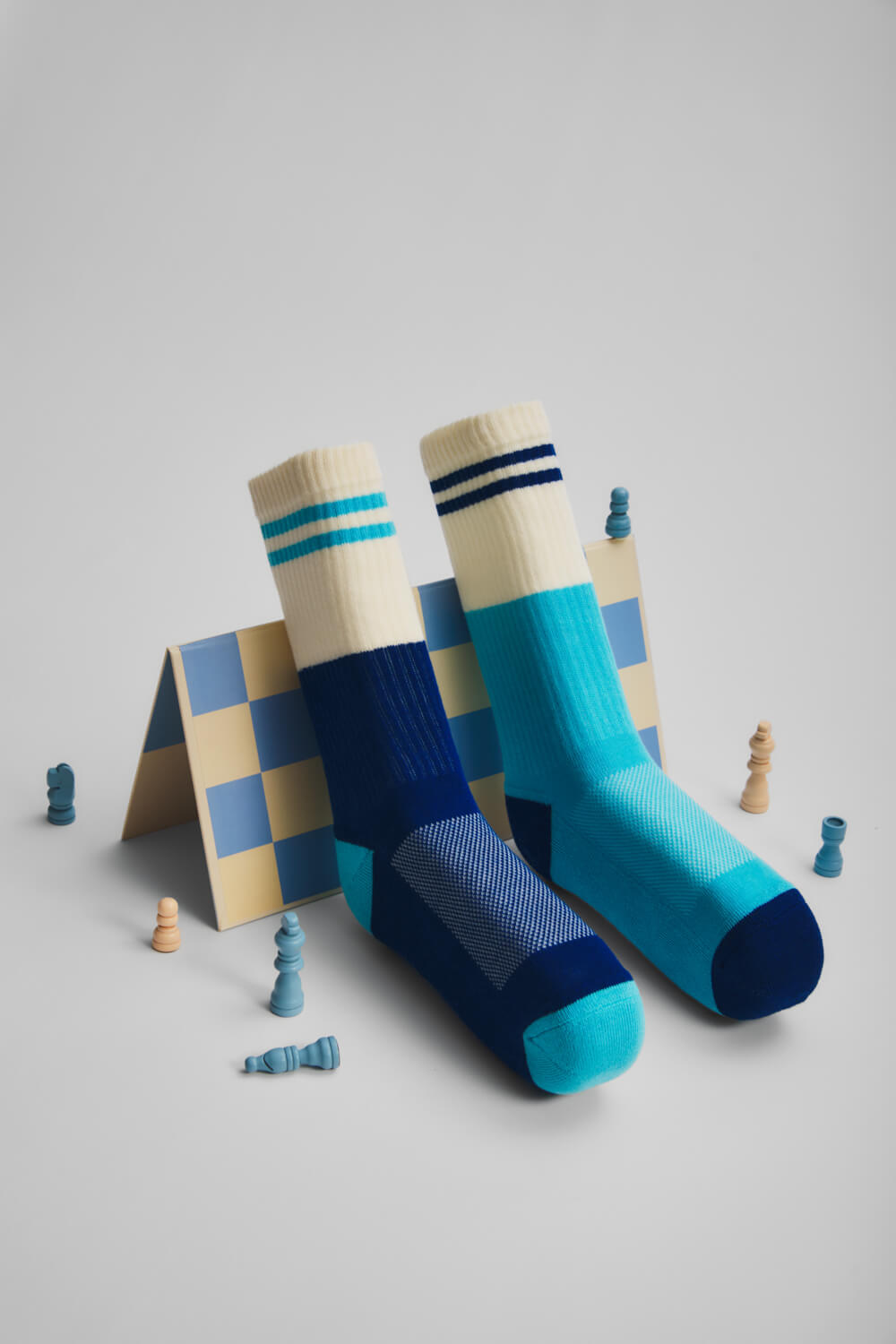 Sports Socks / BLUE BLUES | MANY MORNINGS【ネコポス選択可能】