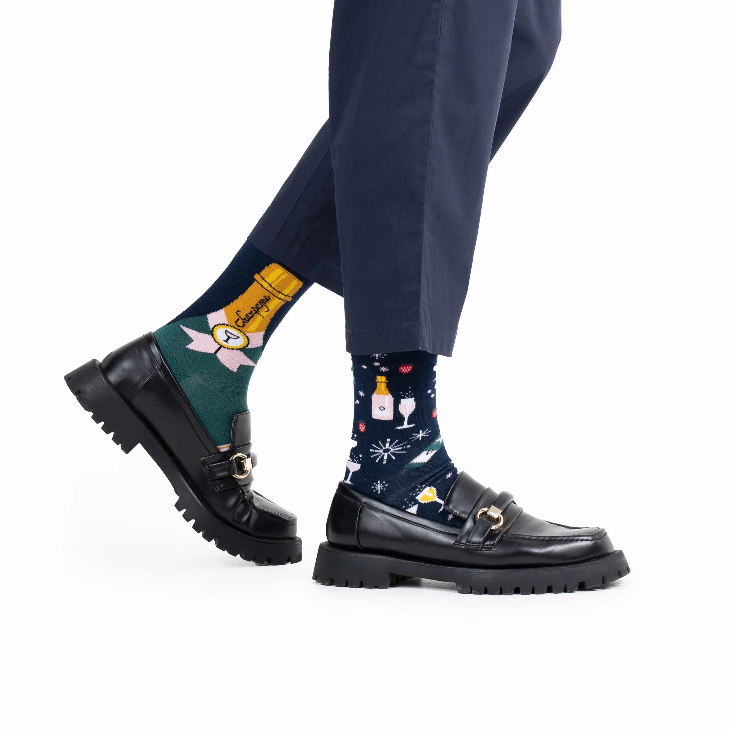 reguler socks / CHAMPAGNE SHOWER【many mornings メニ―モーニングス】【ネコポス選択可能】