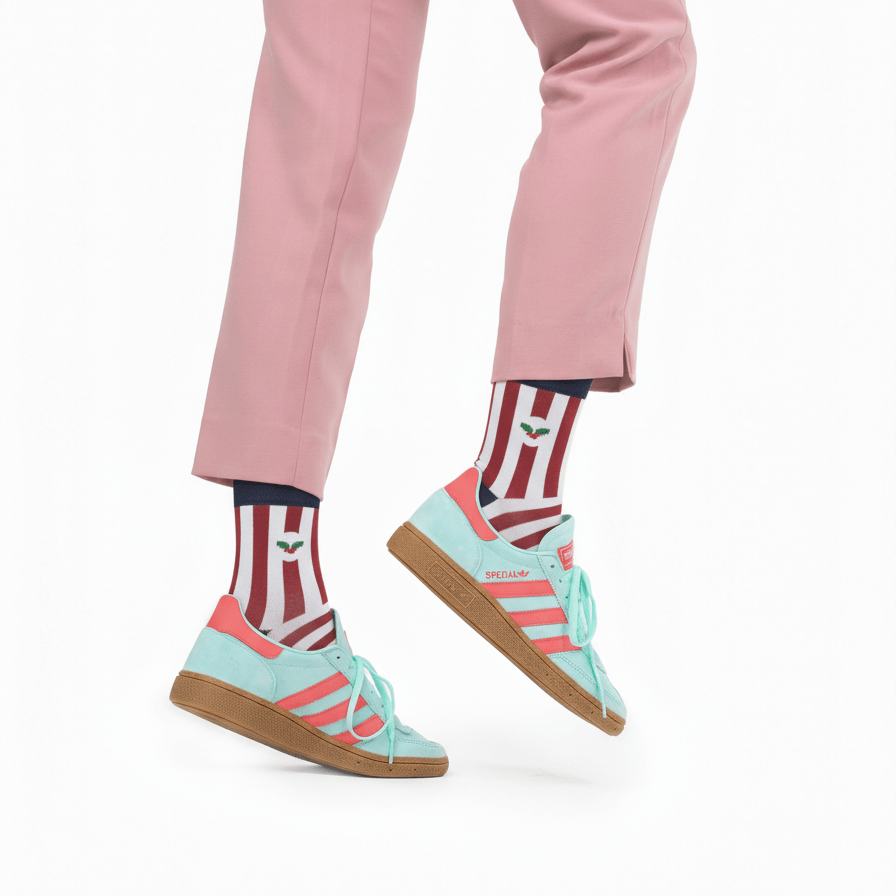 reguler socks / CLASSY XMAS【many mornings メニ―モーニングス】【ネコポス選択可能】