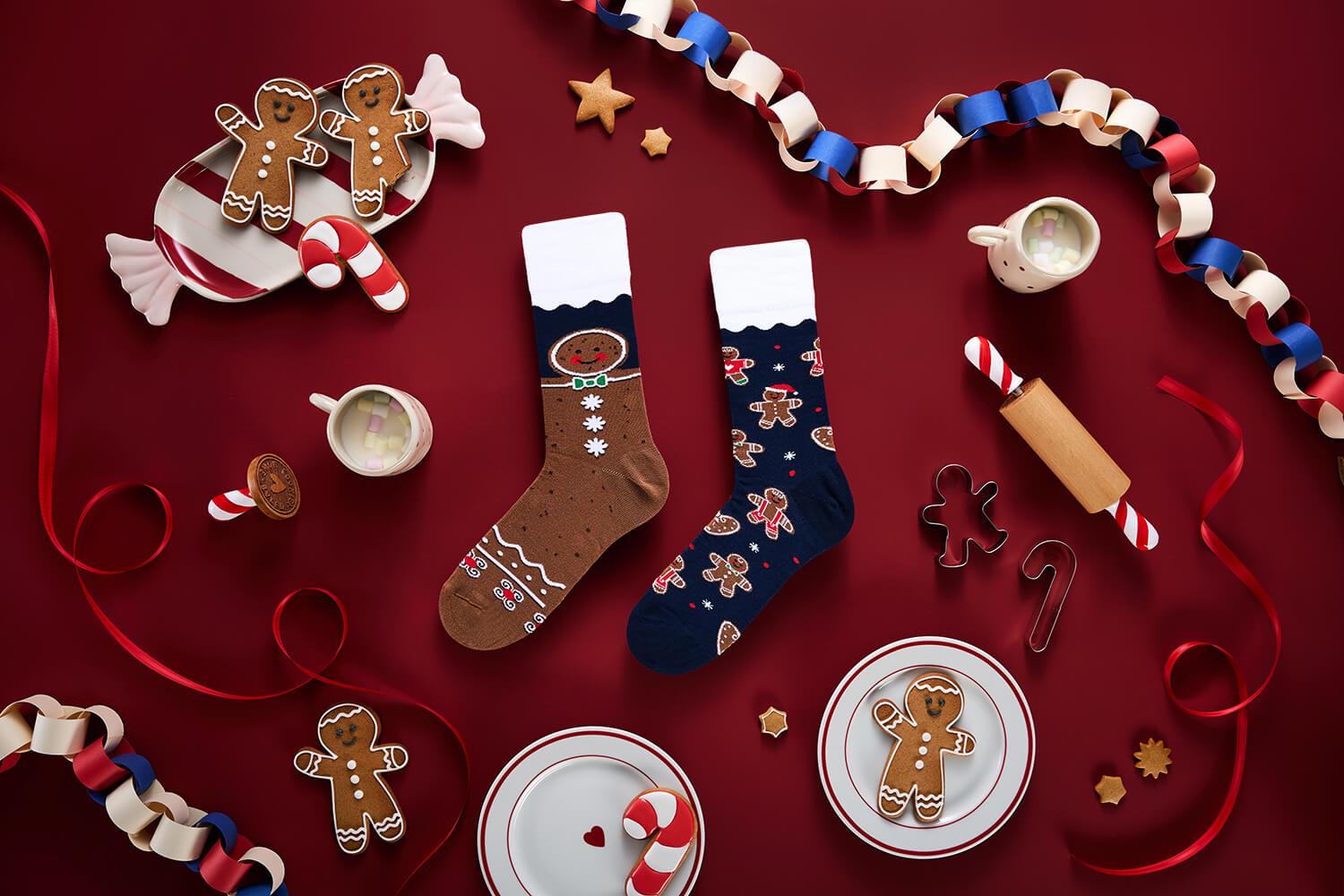 Reguler Socks / COOKIE CHRISTMAS | MANY MORNINGS【ネコポス選択可能】