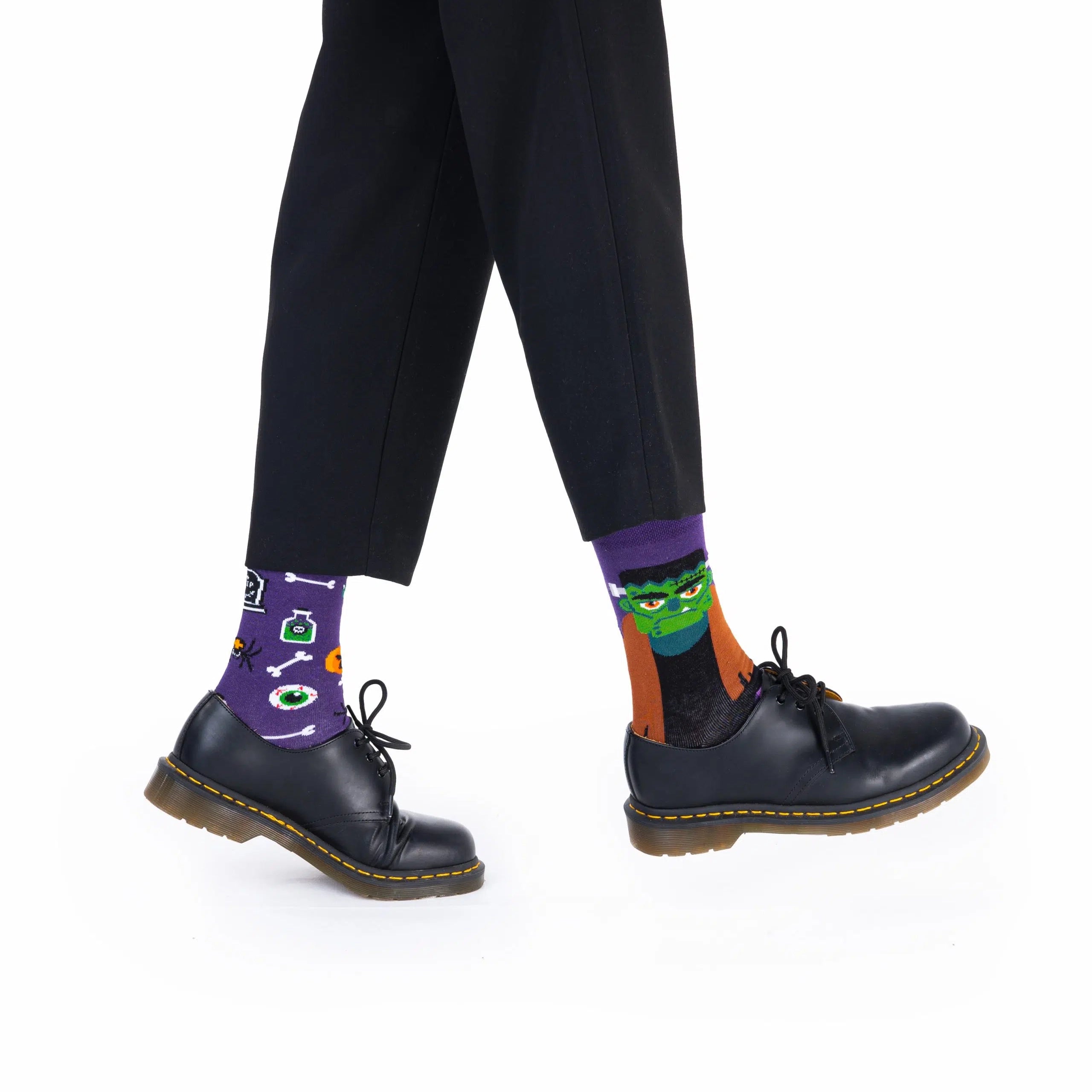 reguler socks  / Frankenfeet【MANY MORNINGS_メニ―モーニングス】【ネコポス選択可能】