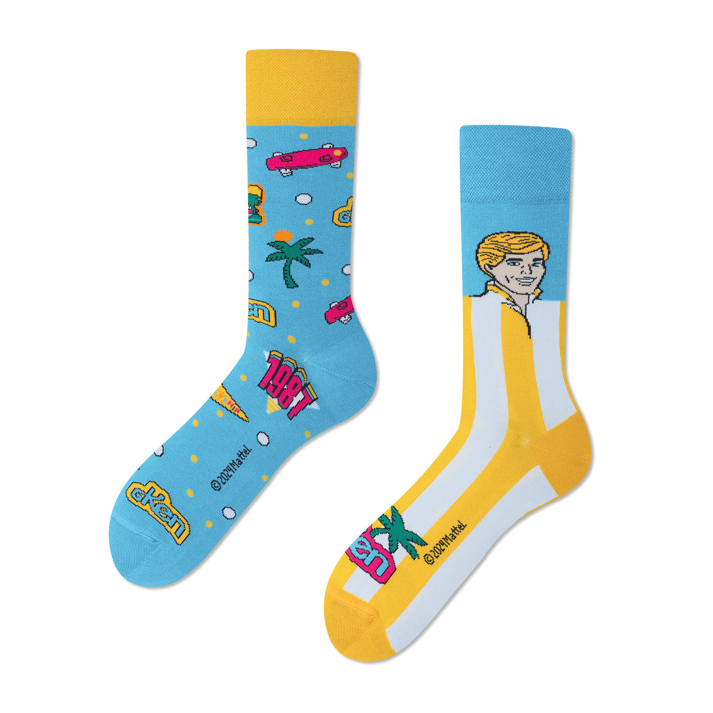 reguler socks / Ken 90s【many mornings メニ―モーニングス】【ネコポス選択可能】