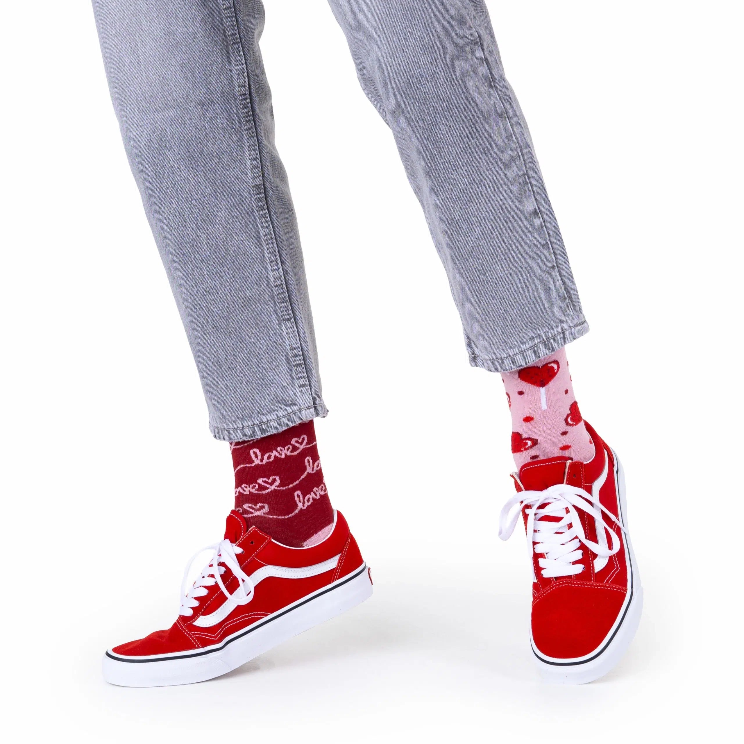 reguler socks / LOVE STORY【many mornings メニ―モーニングス】【ネコポス選択可能】