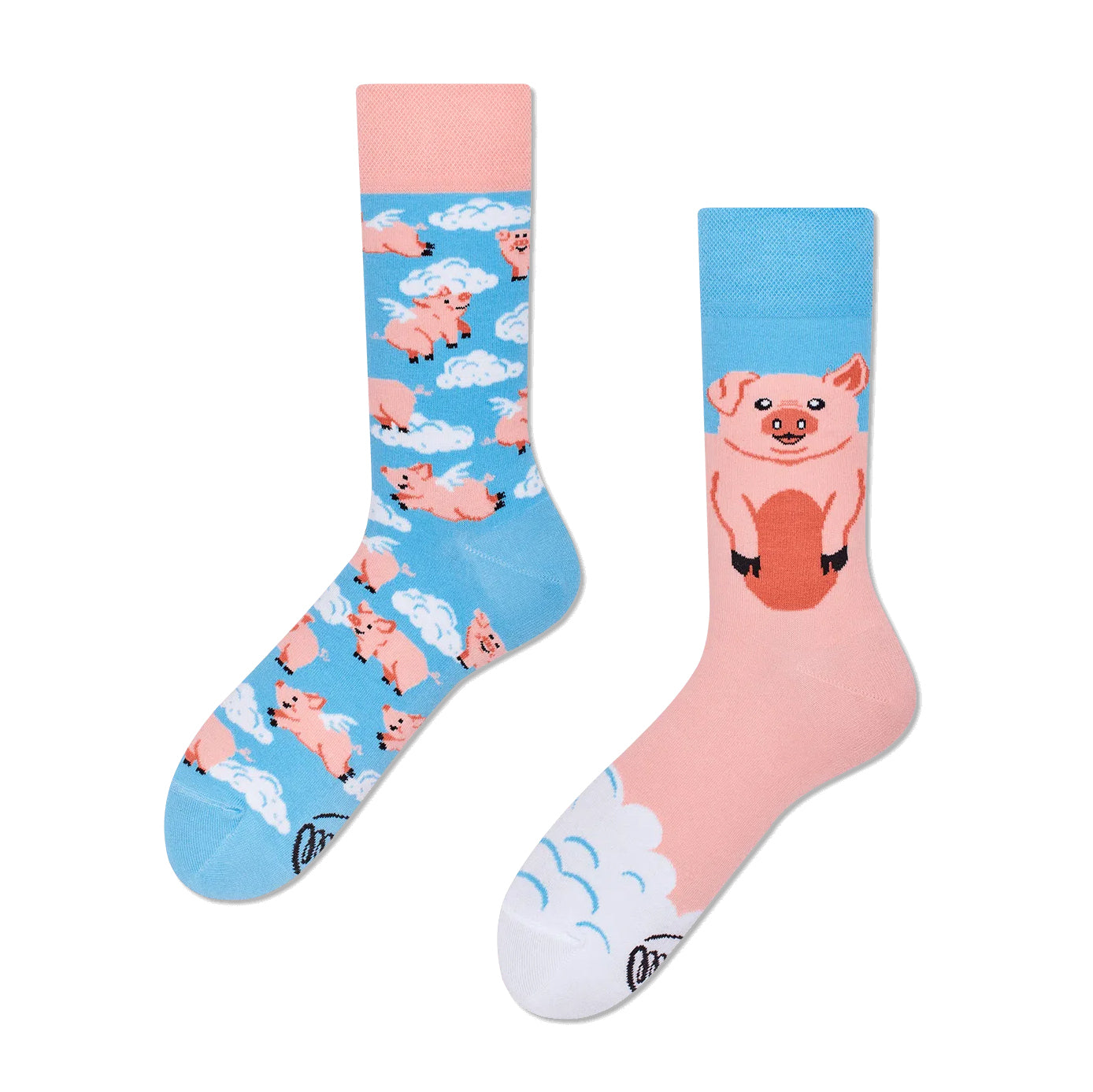 reguler socks / Piggy Dream【many mornings メニ―モーニングス】【ネコポス選択可能】