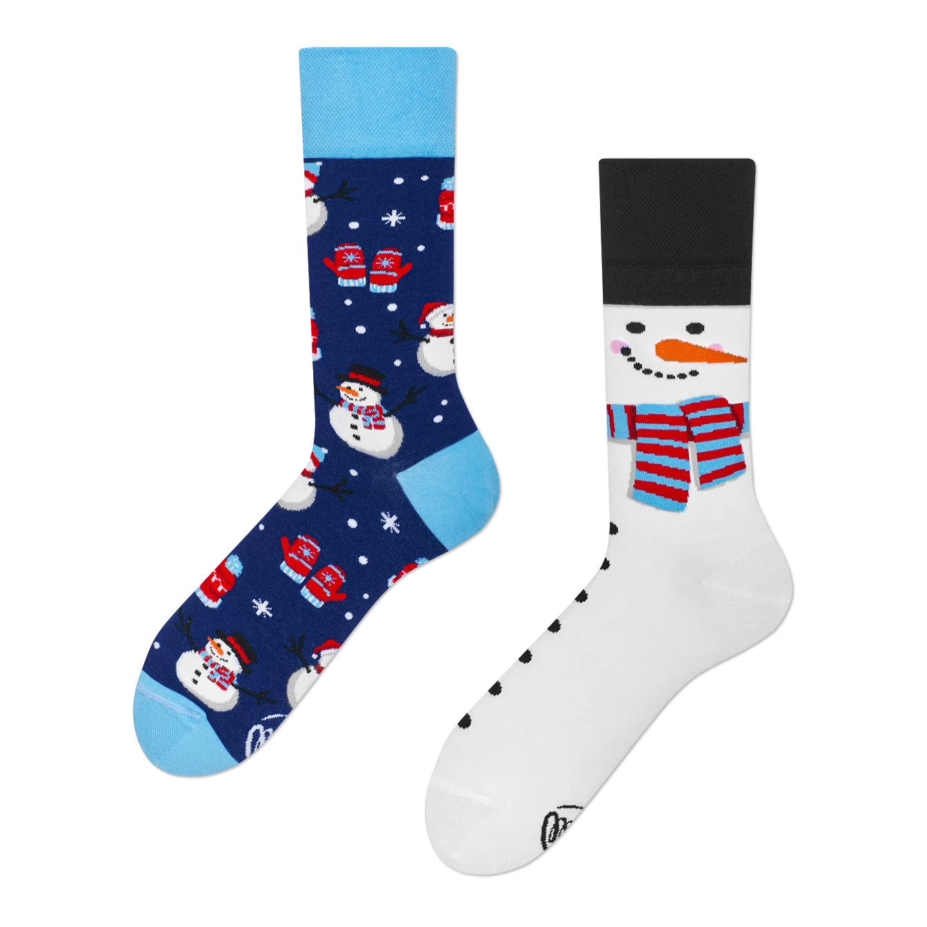 reguler socks / Snowman【many mornings メニ―モーニングス】【ネコポス選択可能】