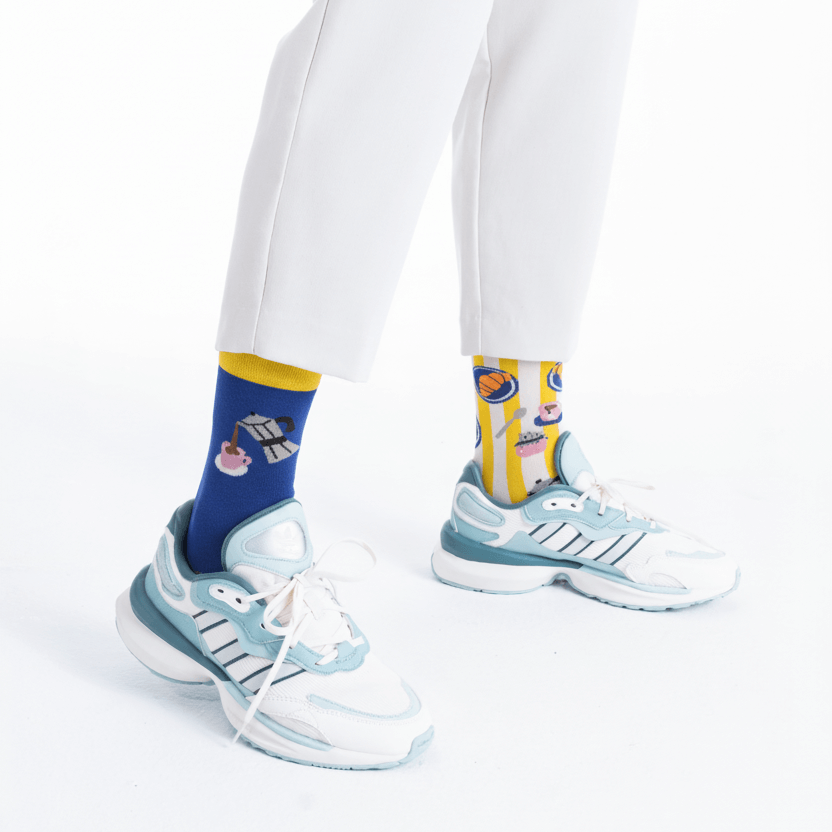 reguler socks / SUNNY SIDE UP【many mornings メニ―モーニングス】【ネコポス選択可能】