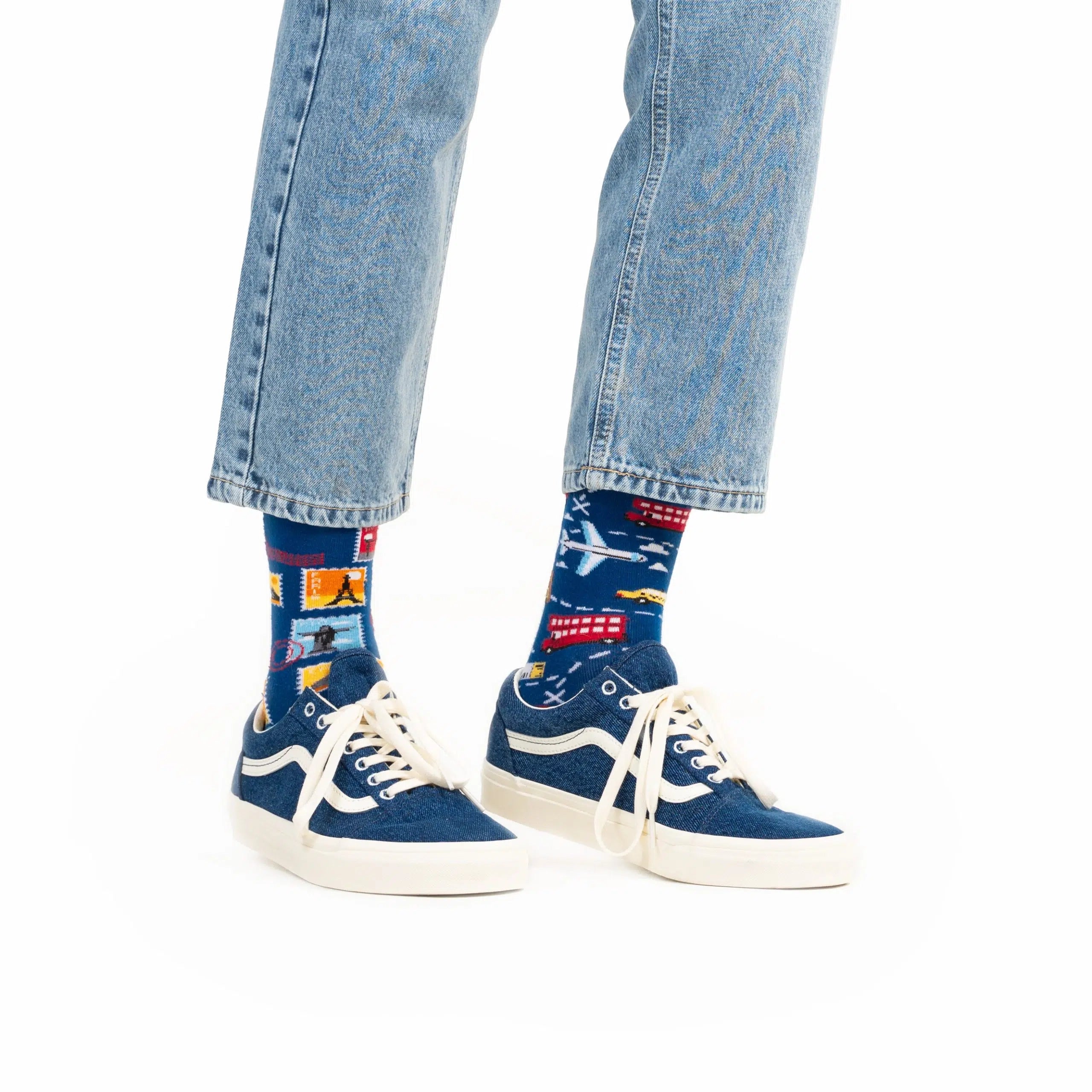 reguler socks / The Traveler【many mornings メニ―モーニングス】【ネコポス選択可能】