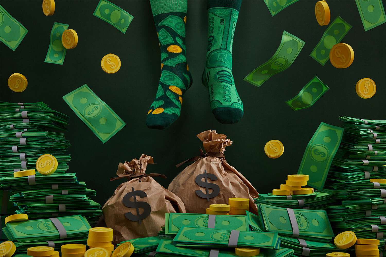 many mornings reguler socks / THE DOLLAR【many mornings メニ―モーニングス】【ネコポス選択可能】