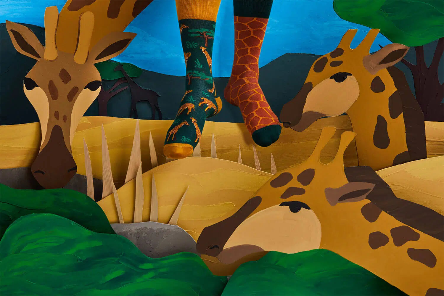 reguler socks / The Giraffe【many mornings メニ―モーニングス】【ネコポス選択可能】
