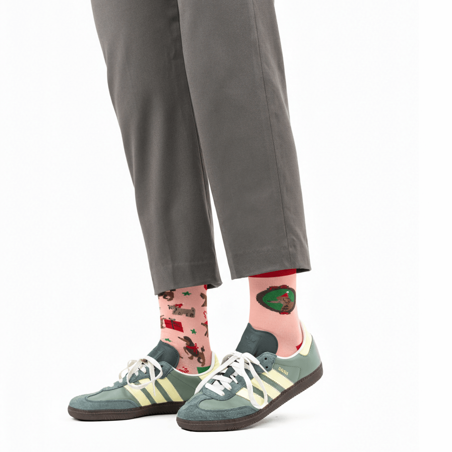 reguler socks / WINTER WOOFS【many mornings メニ―モーニングス】【ネコポス選択可能】