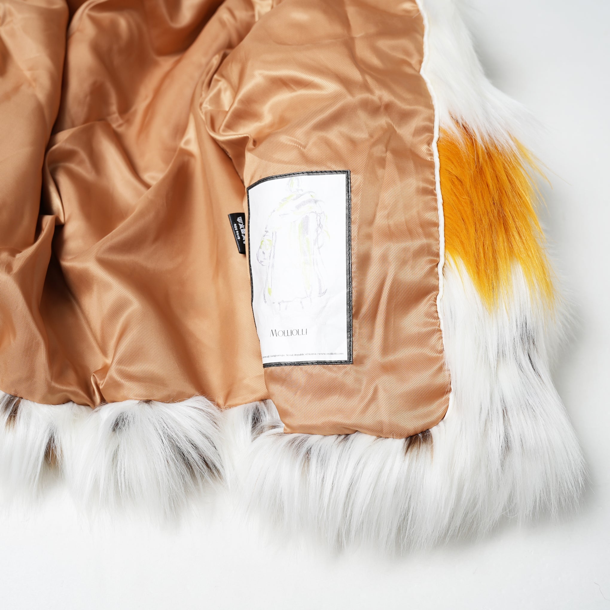 MW4WJK63XYL | GISELLE POP | Color:Top : Ivory Middle : Sun Flower Bottom:Lynx【MOLLIOLLI_モリオリ】