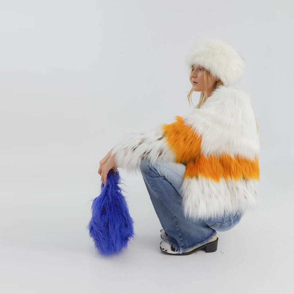 MW4WJK63XYL | GISELLE POP | Color:Top : Ivory Middle : Sun Flower Bottom:Lynx【MOLLIOLLI_モリオリ】